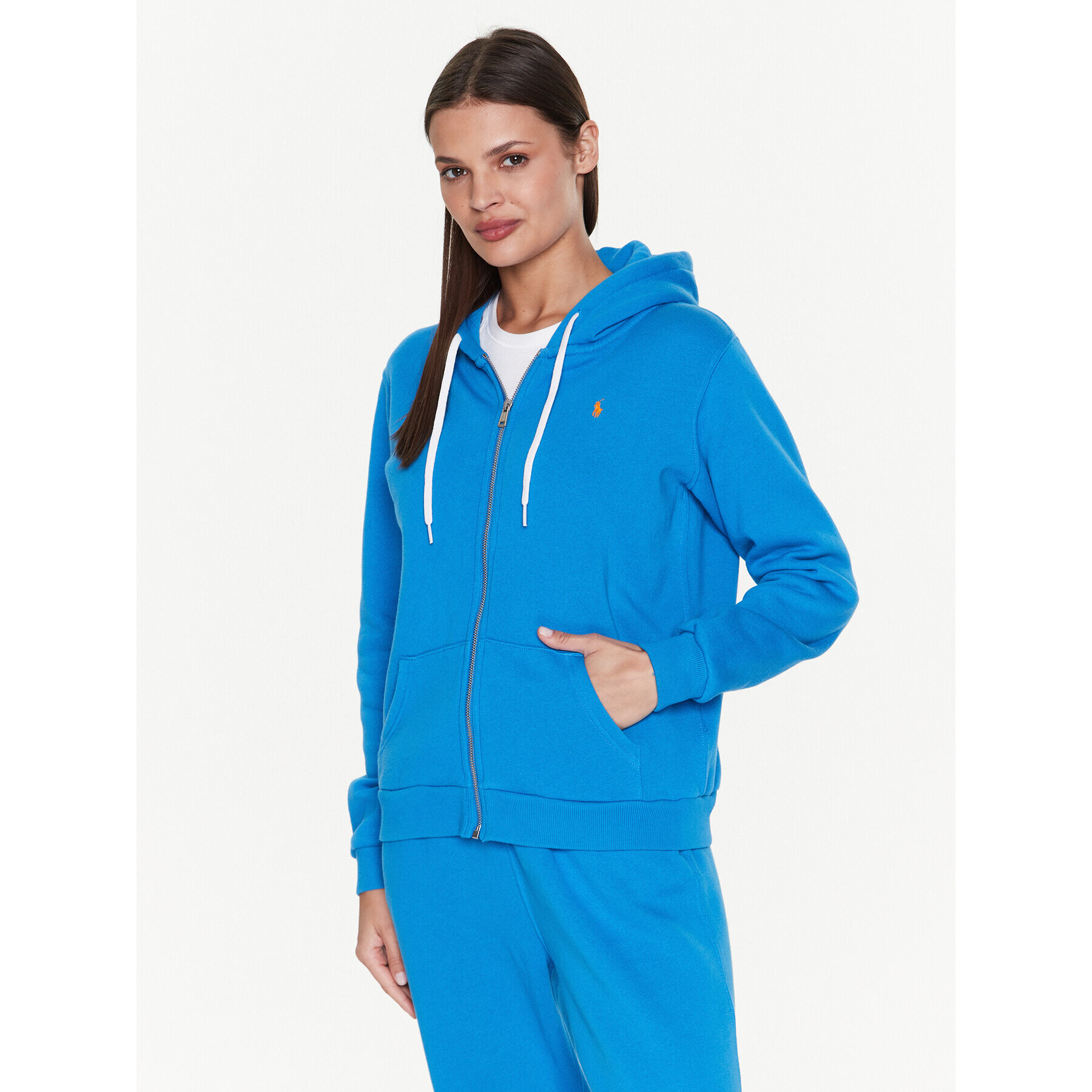 Polo Ralph Lauren Суитшърт 211891559006 Син Regular Fit - Pepit.bg