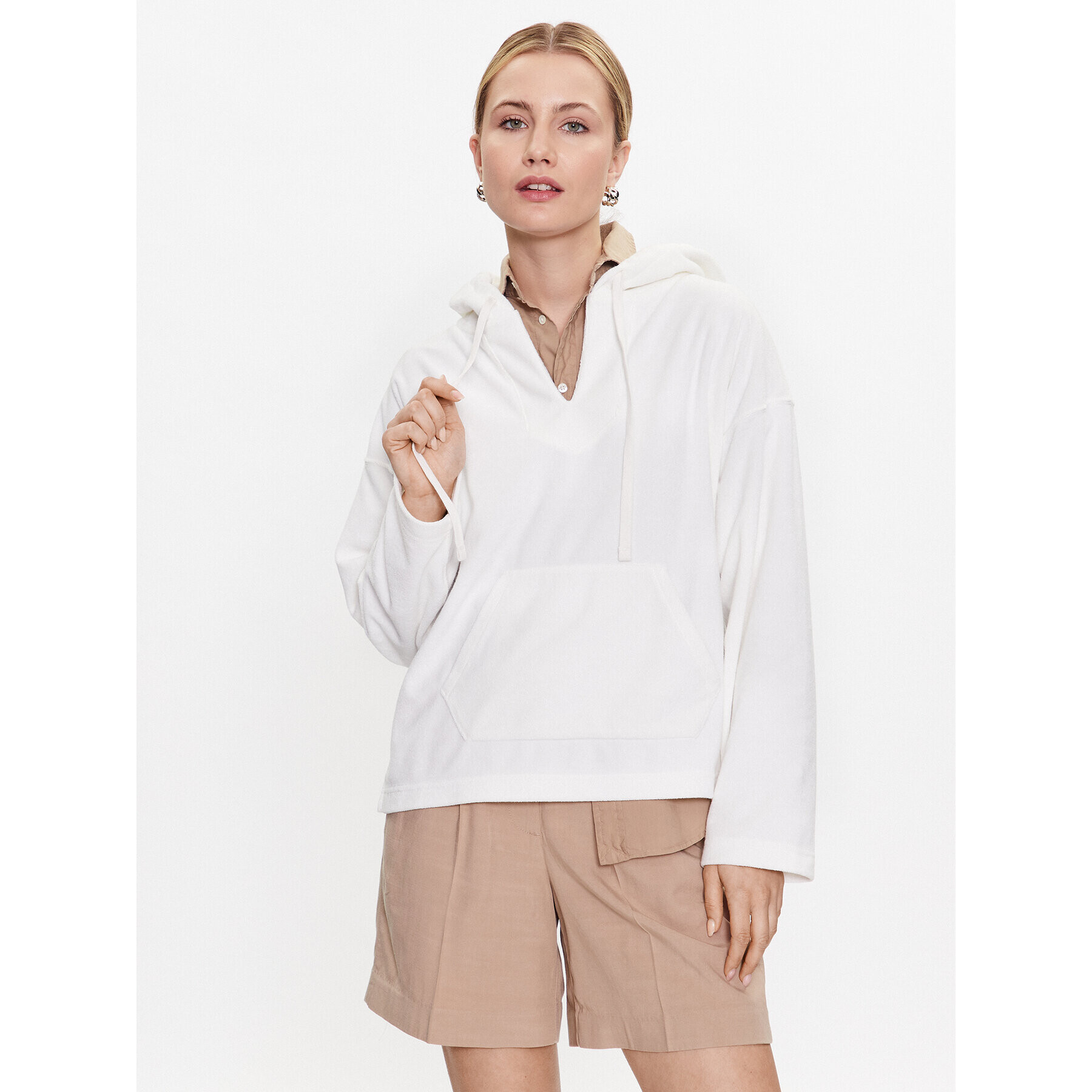 Polo Ralph Lauren Суитшърт 211905932002 Бял Regular Fit - Pepit.bg