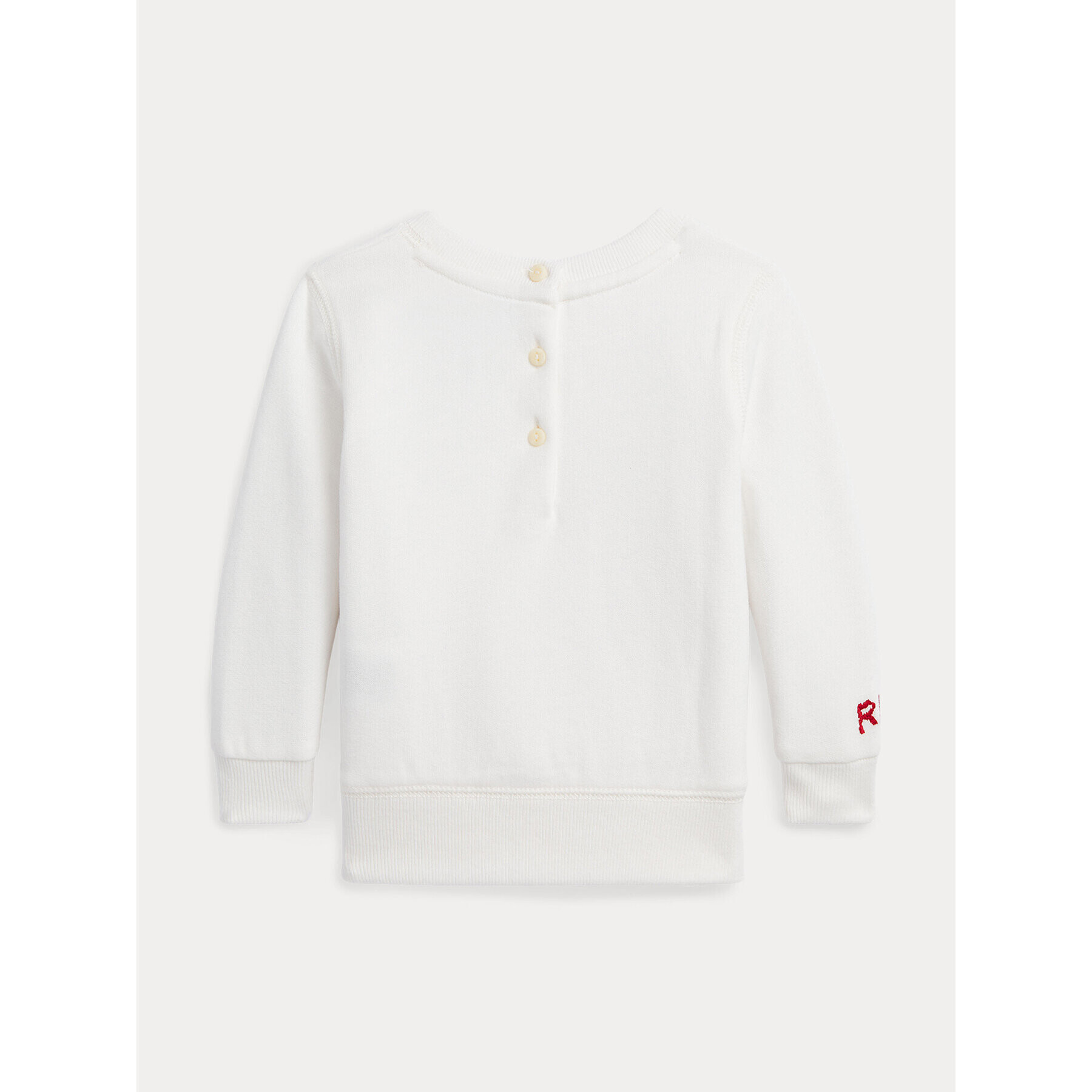 Polo Ralph Lauren Суитшърт 310909703001 Бял Regular Fit - Pepit.bg