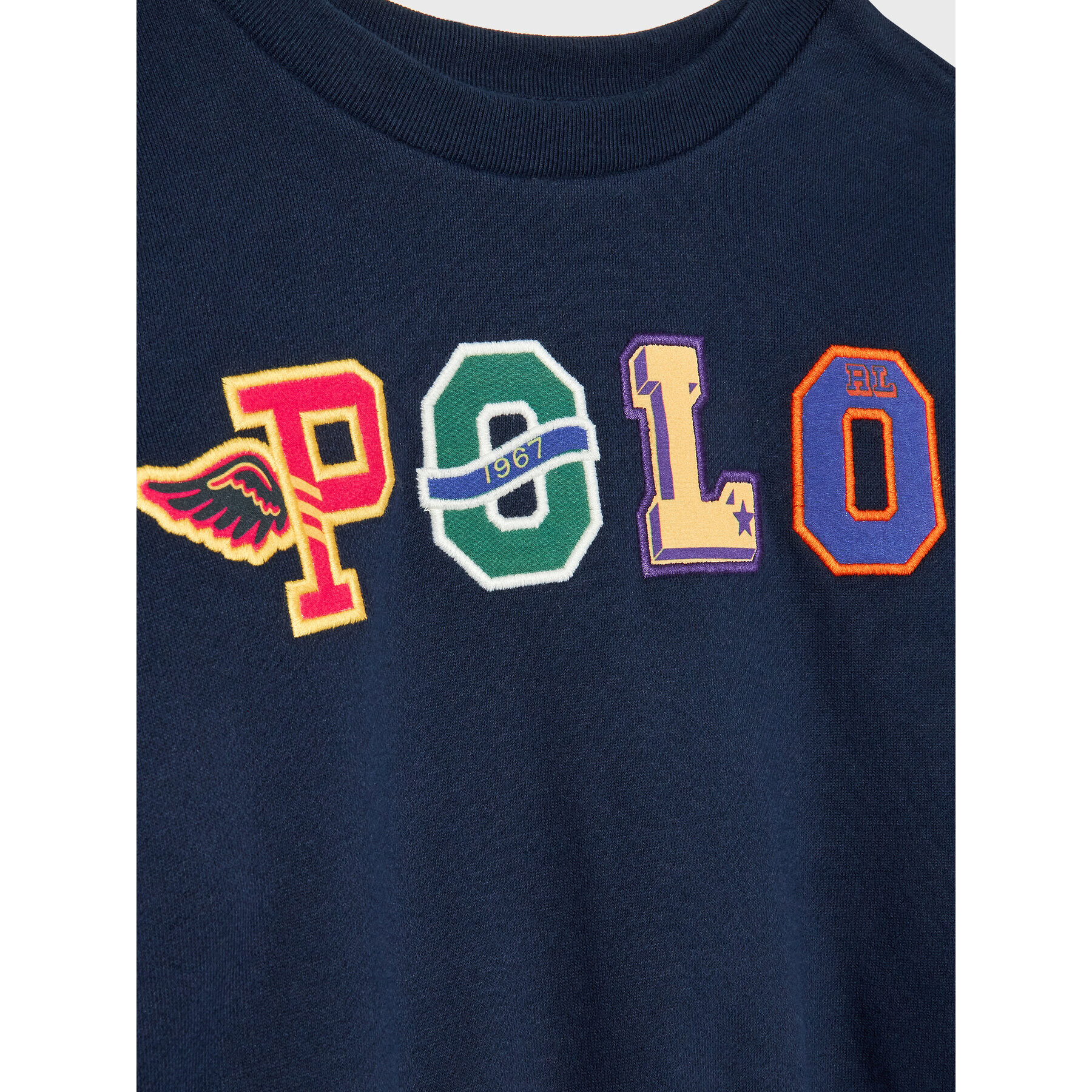 Polo Ralph Lauren Суитшърт 313877893001 Тъмносин Relaxed Fit - Pepit.bg