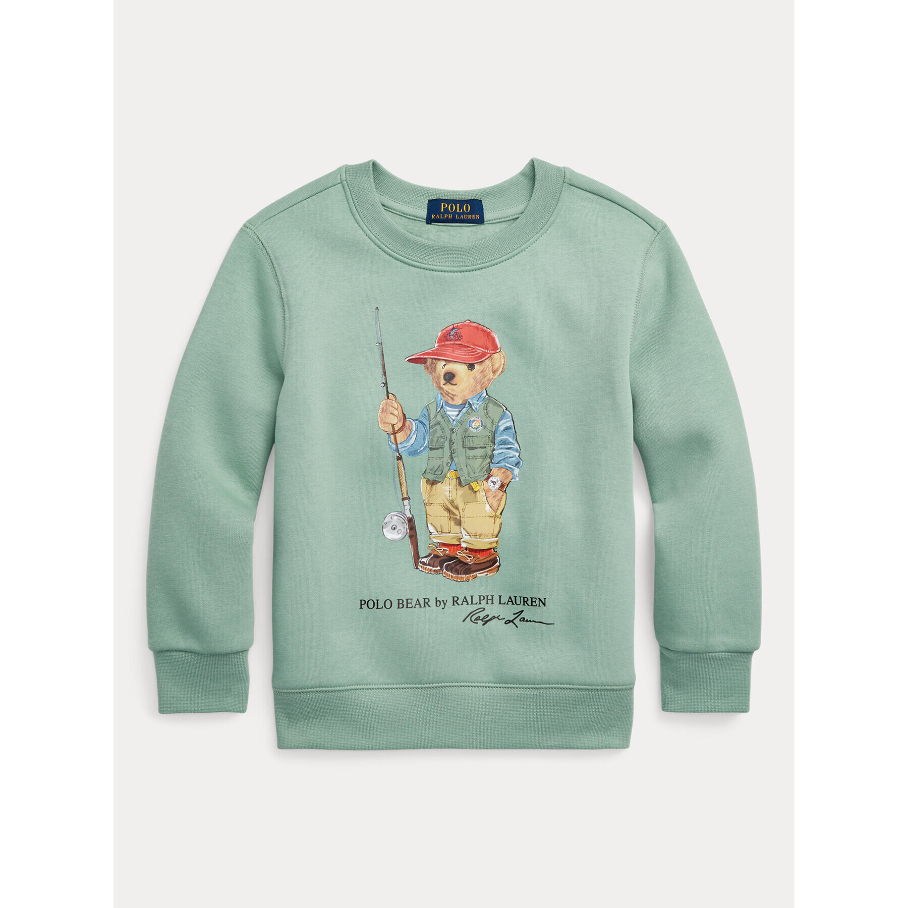 Polo Ralph Lauren Суитшърт 321898062003 Зелен Regular Fit - Pepit.bg