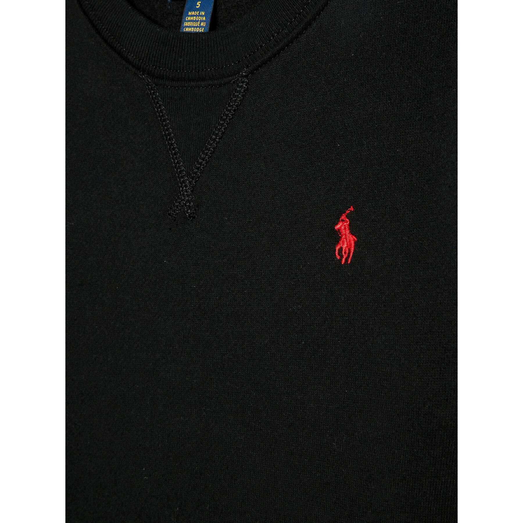 Polo Ralph Lauren Суитшърт 322772102004 Черен Regular Fit - Pepit.bg