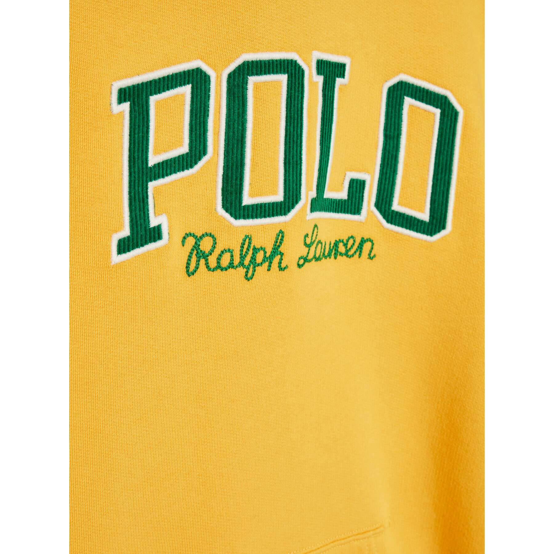 Polo Ralph Lauren Суитшърт 323882869002 Жълт Regular Fit - Pepit.bg