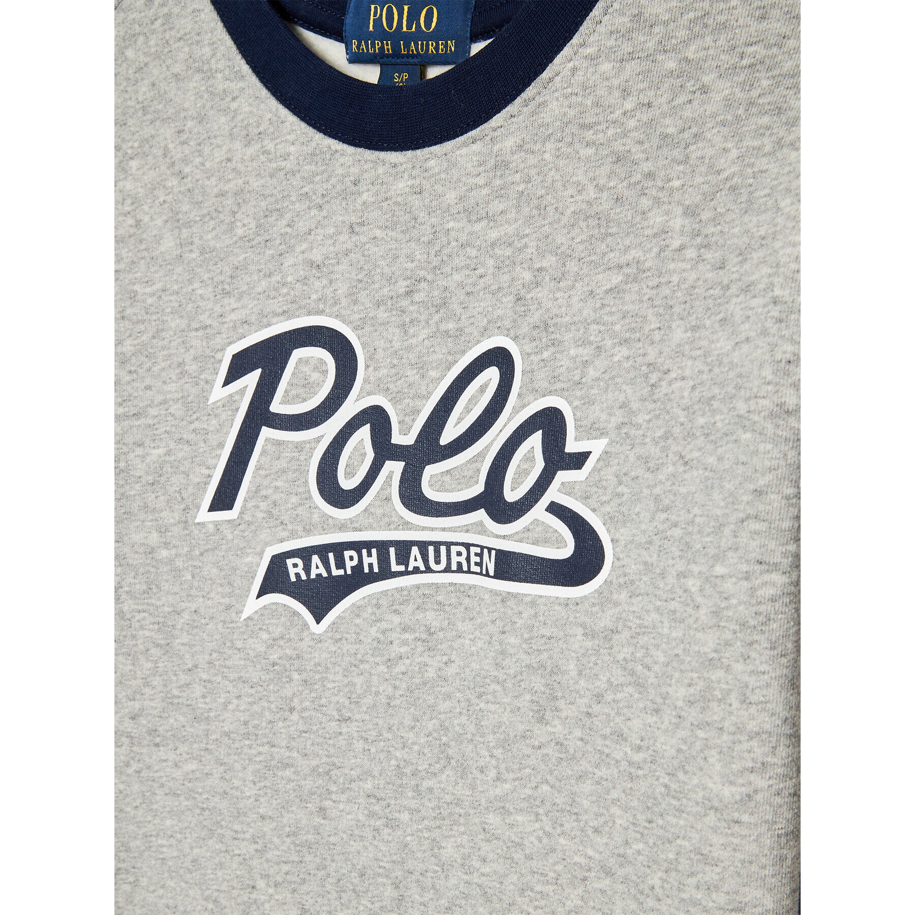 Polo Ralph Lauren Суитшърт 323883295001 Сив Regular Fit - Pepit.bg