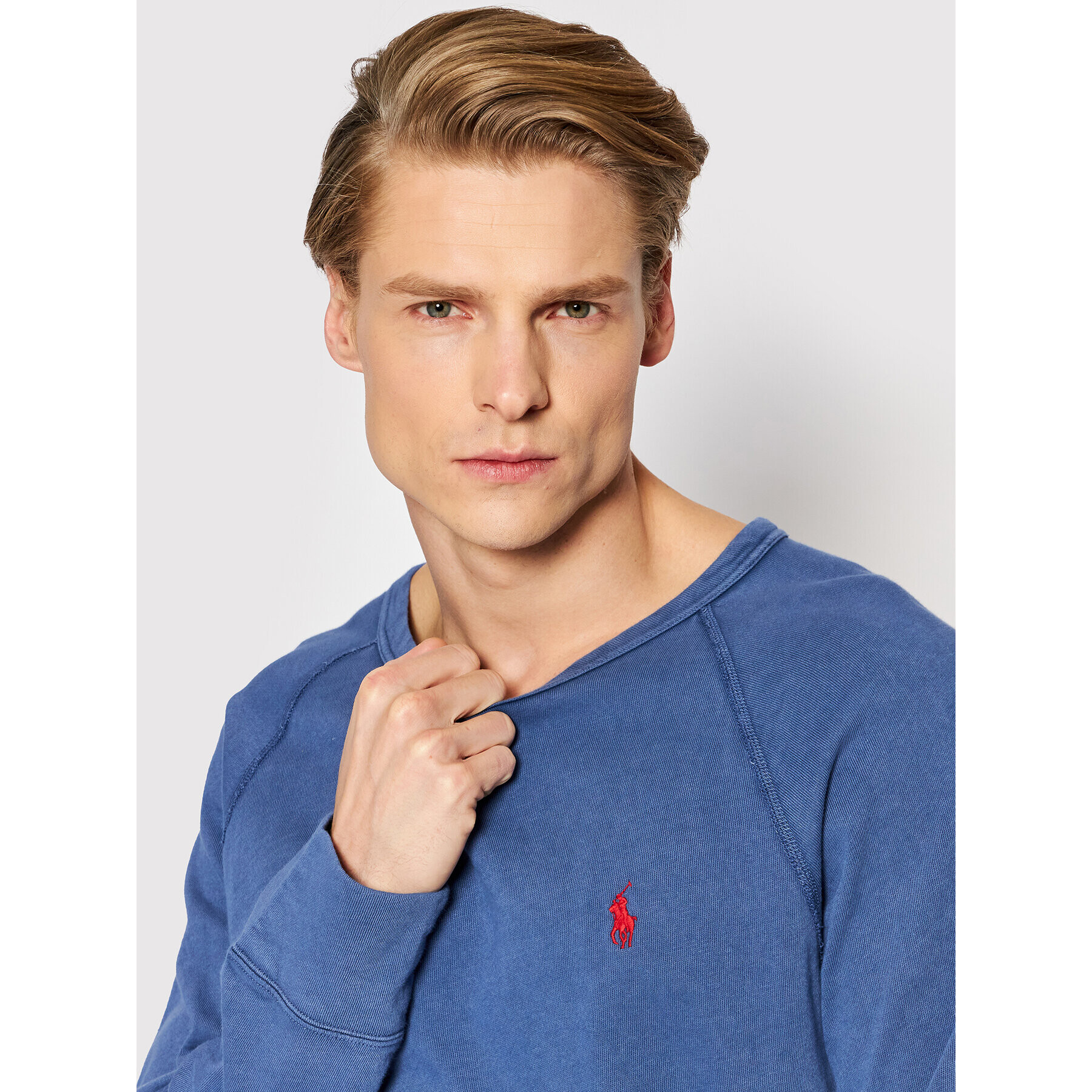 Polo Ralph Lauren Суитшърт 710644952035 Син Regular Fit - Pepit.bg