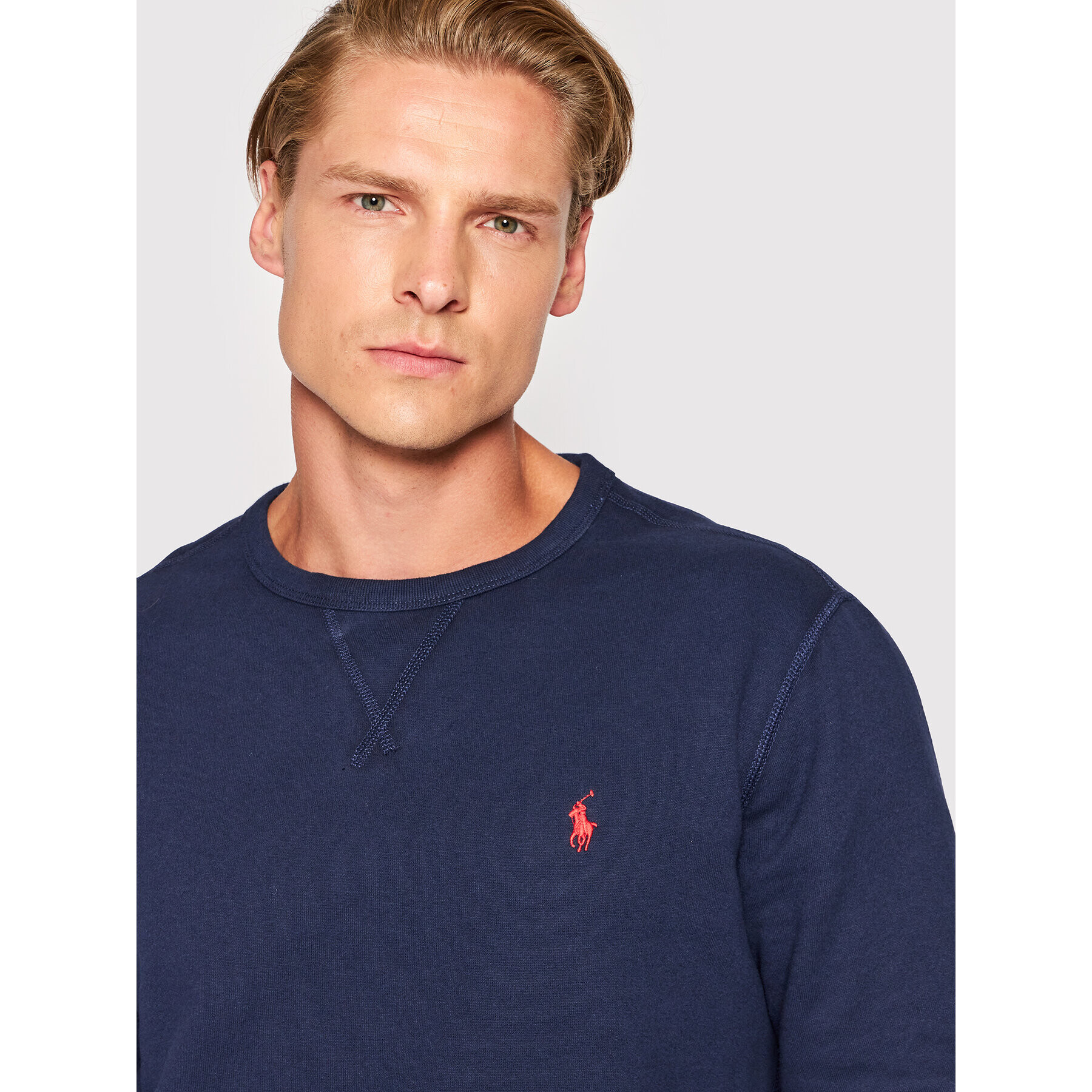 Polo Ralph Lauren Суитшърт 710766772003 Тъмносин Regular Fit - Pepit.bg