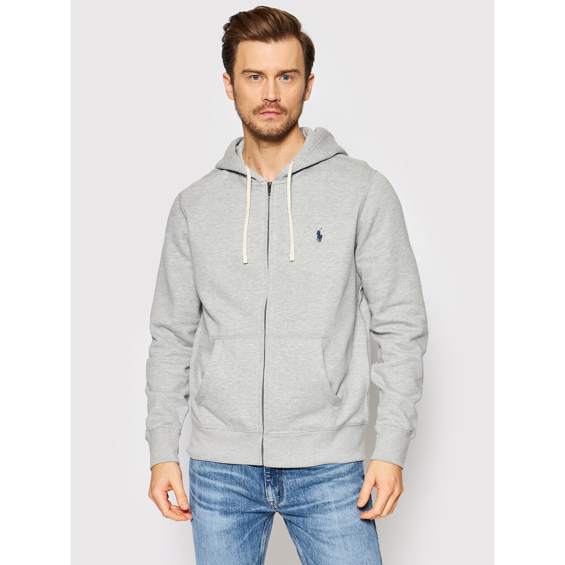 Polo Ralph Lauren Суитшърт 710813297002 Сив Regular Fit - Pepit.bg