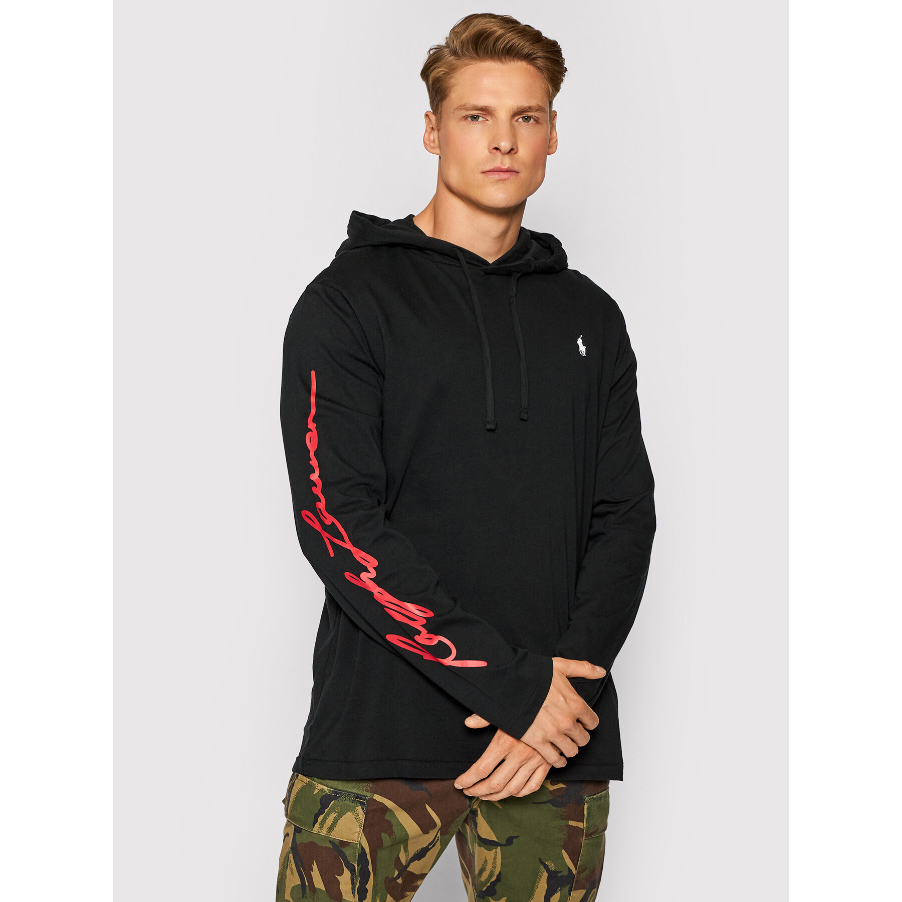 Polo Ralph Lauren Суитшърт 710839052004 Черен Regular Fit - Pepit.bg