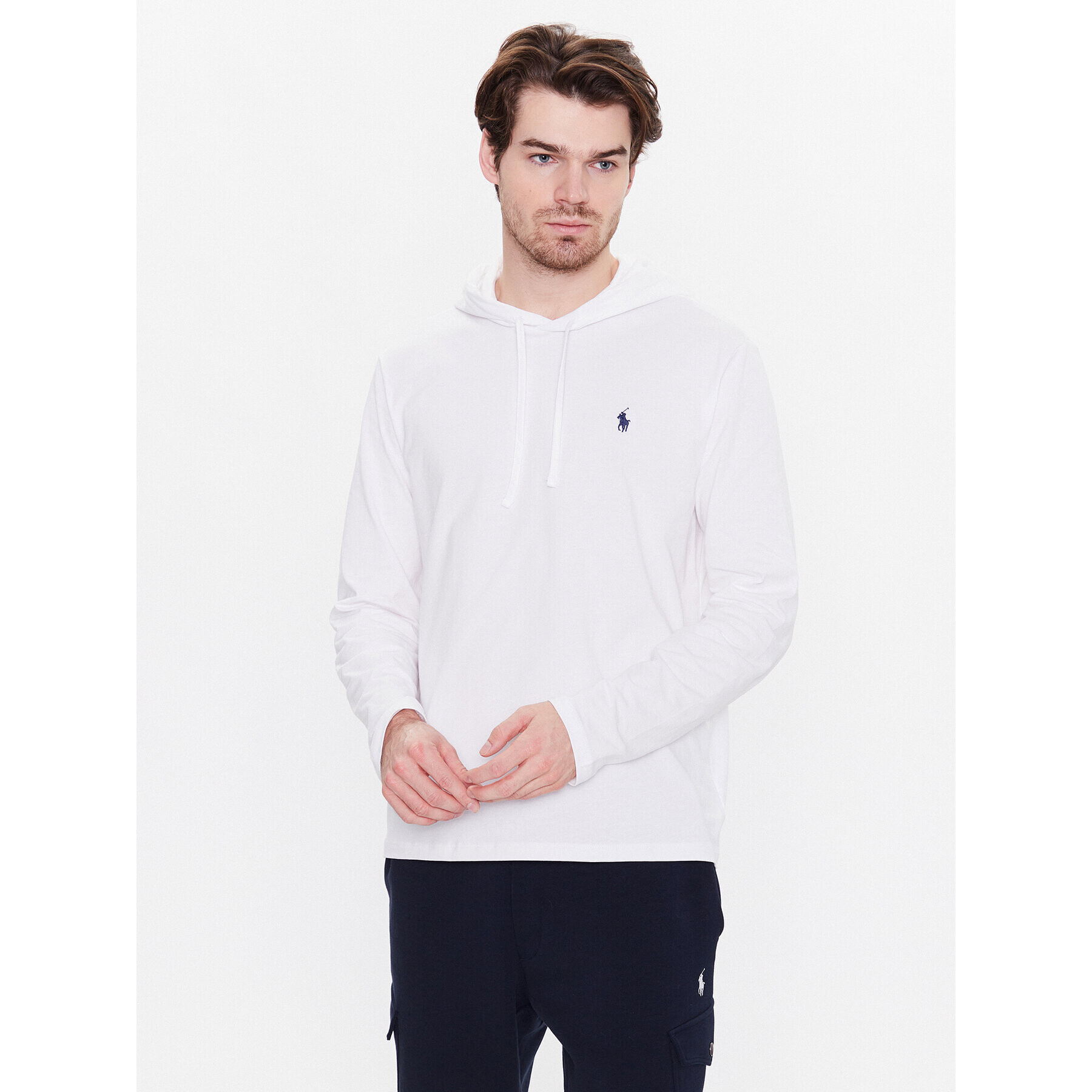 Polo Ralph Lauren Суитшърт 710847203015 Бял Regular Fit - Pepit.bg