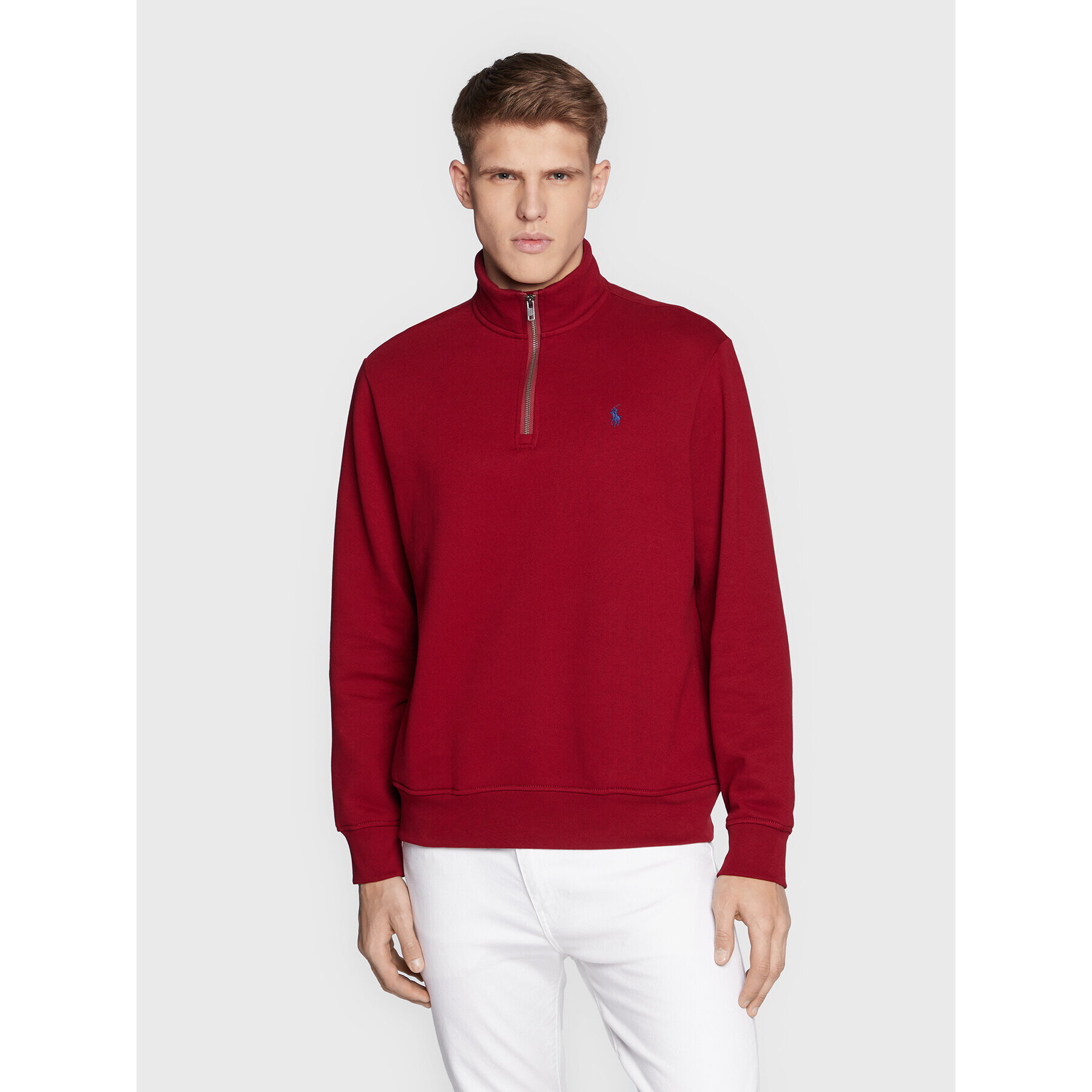 Polo Ralph Lauren Суитшърт 710849720 Червен Regular Fit - Pepit.bg