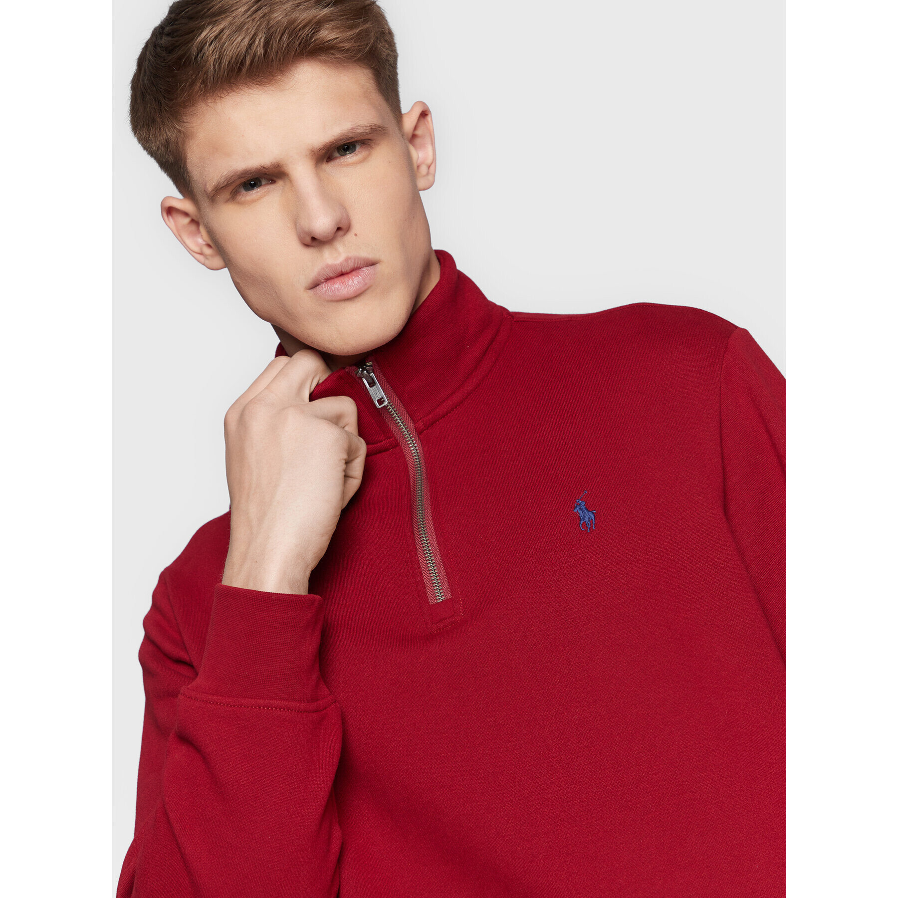 Polo Ralph Lauren Суитшърт 710849720 Червен Regular Fit - Pepit.bg