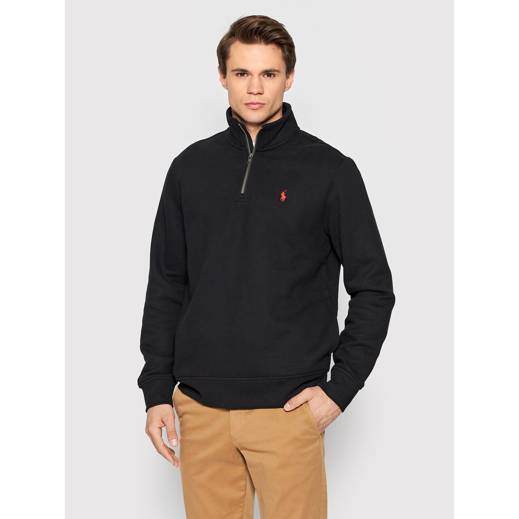 Polo Ralph Lauren Суитшърт 710849720001 Черен Regular Fit - Pepit.bg