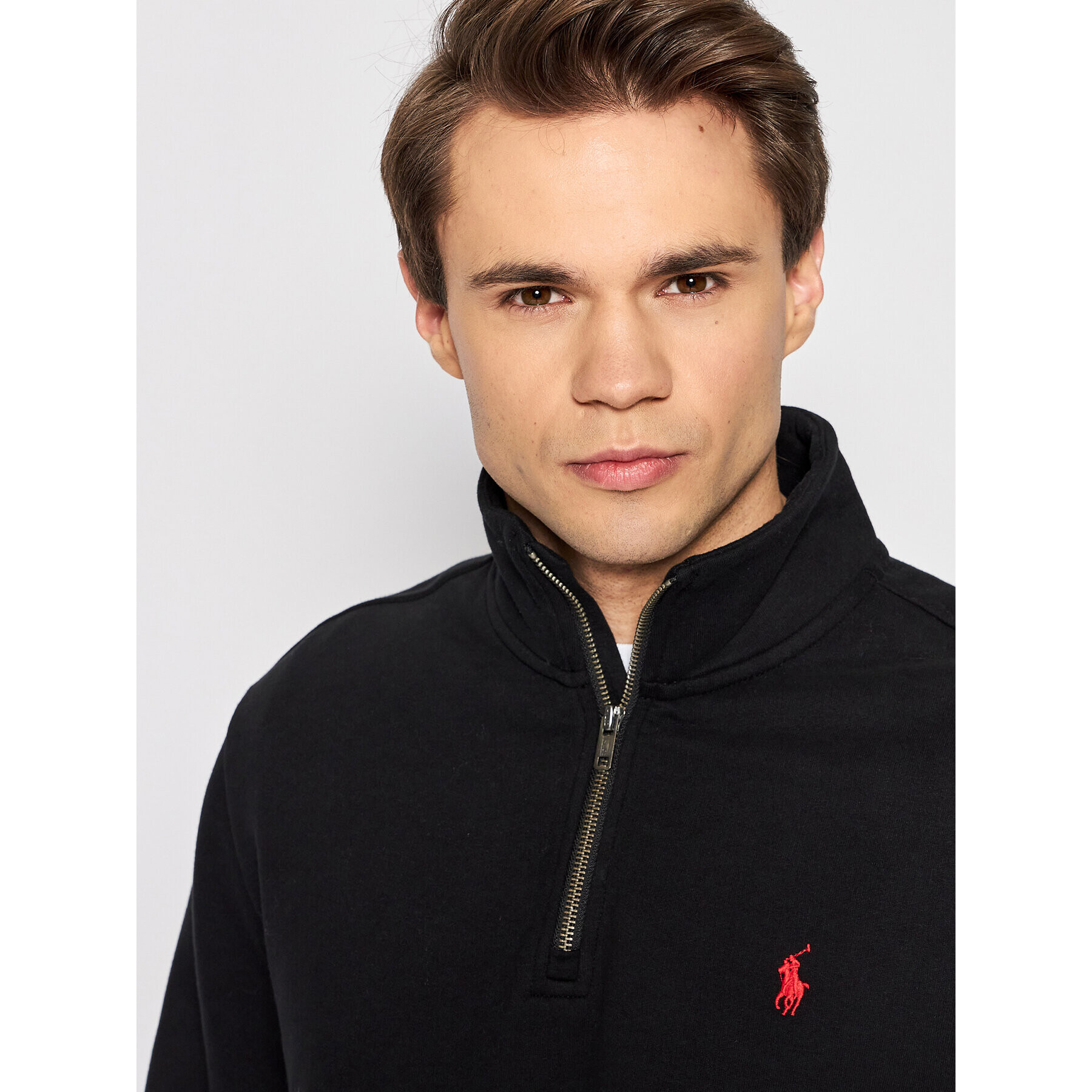 Polo Ralph Lauren Суитшърт 710849720001 Черен Regular Fit - Pepit.bg
