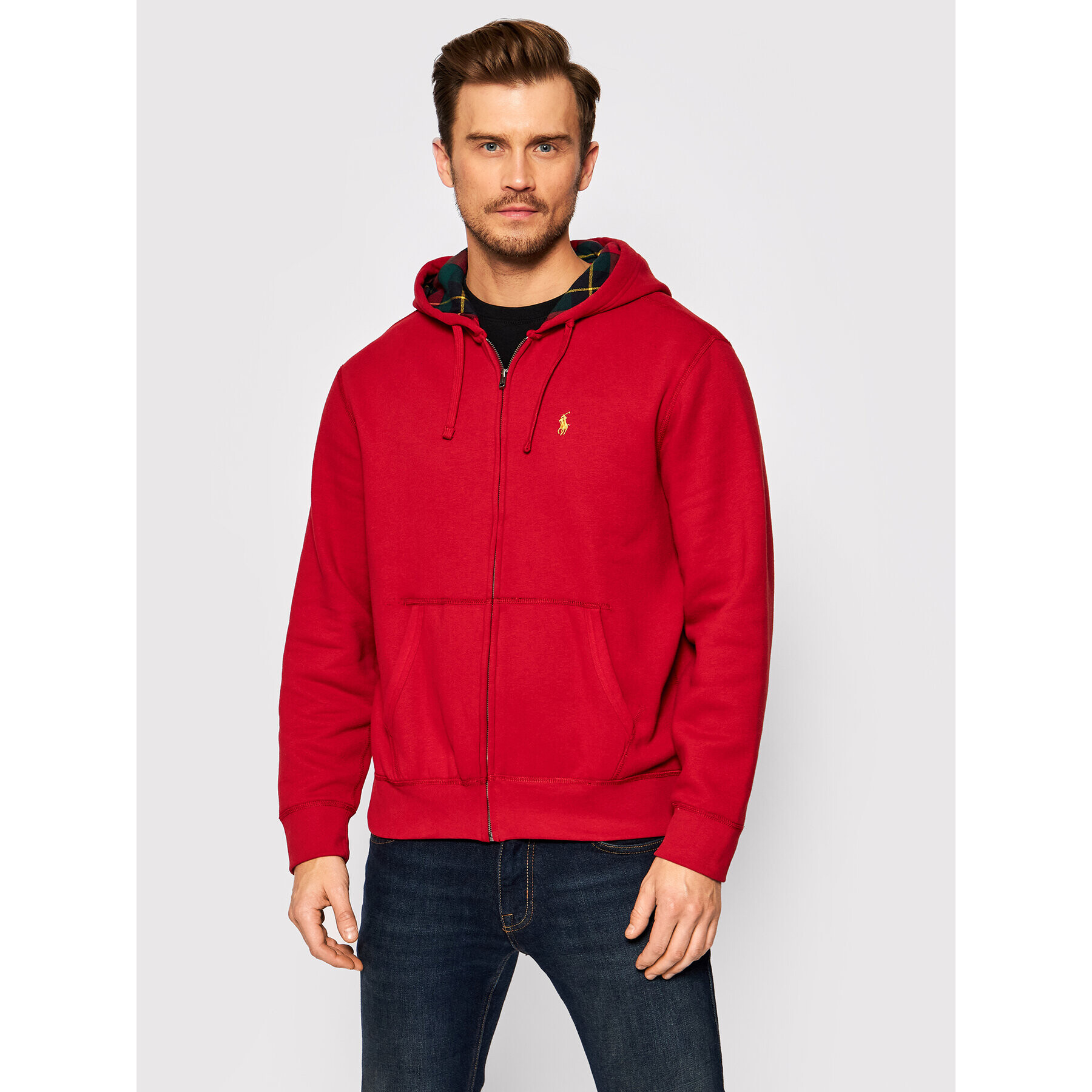 Polo Ralph Lauren Суитшърт 710853207002 Червен Regular Fit - Pepit.bg