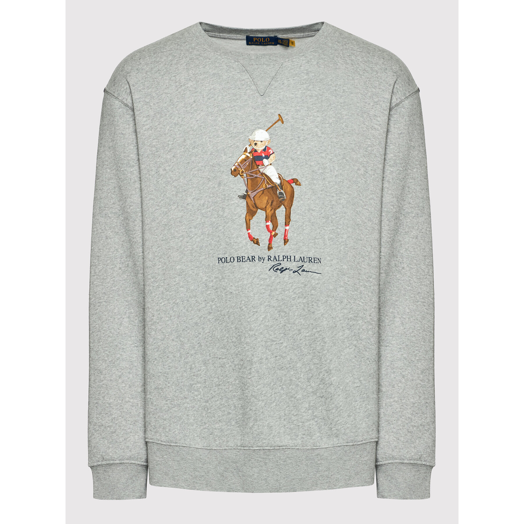 Polo Ralph Lauren Суитшърт 710853308002 Сив Regular Fit - Pepit.bg