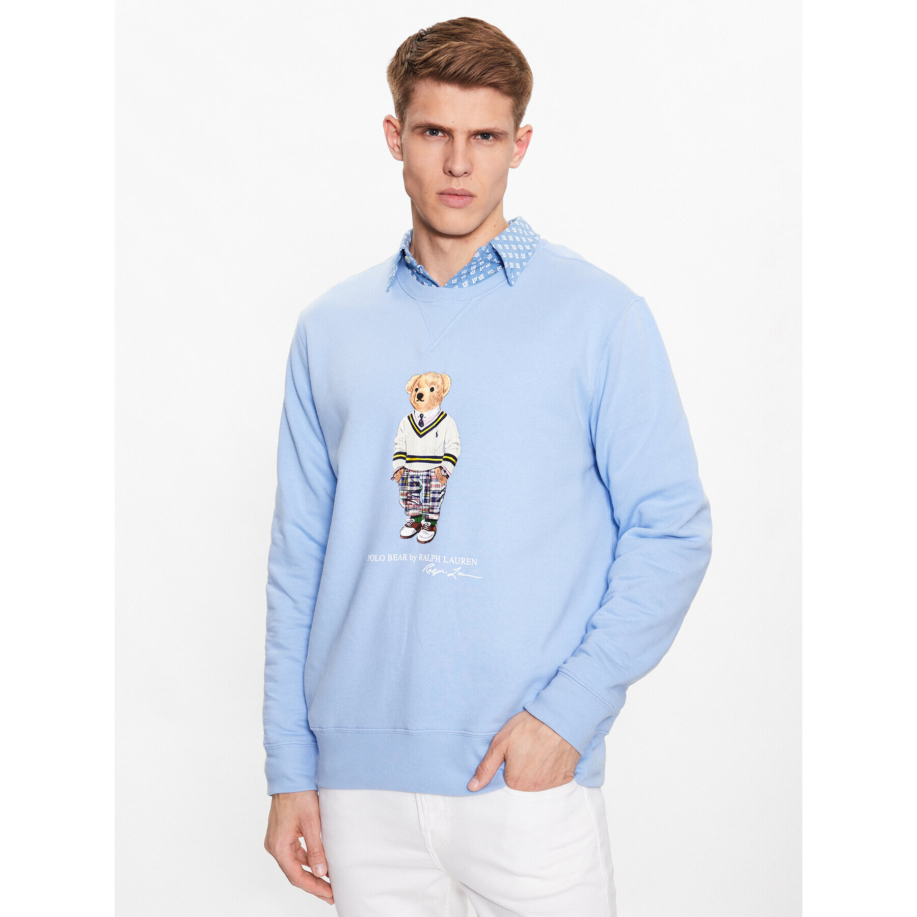 Polo Ralph Lauren Суитшърт 710853308022 Син Regular Fit - Pepit.bg