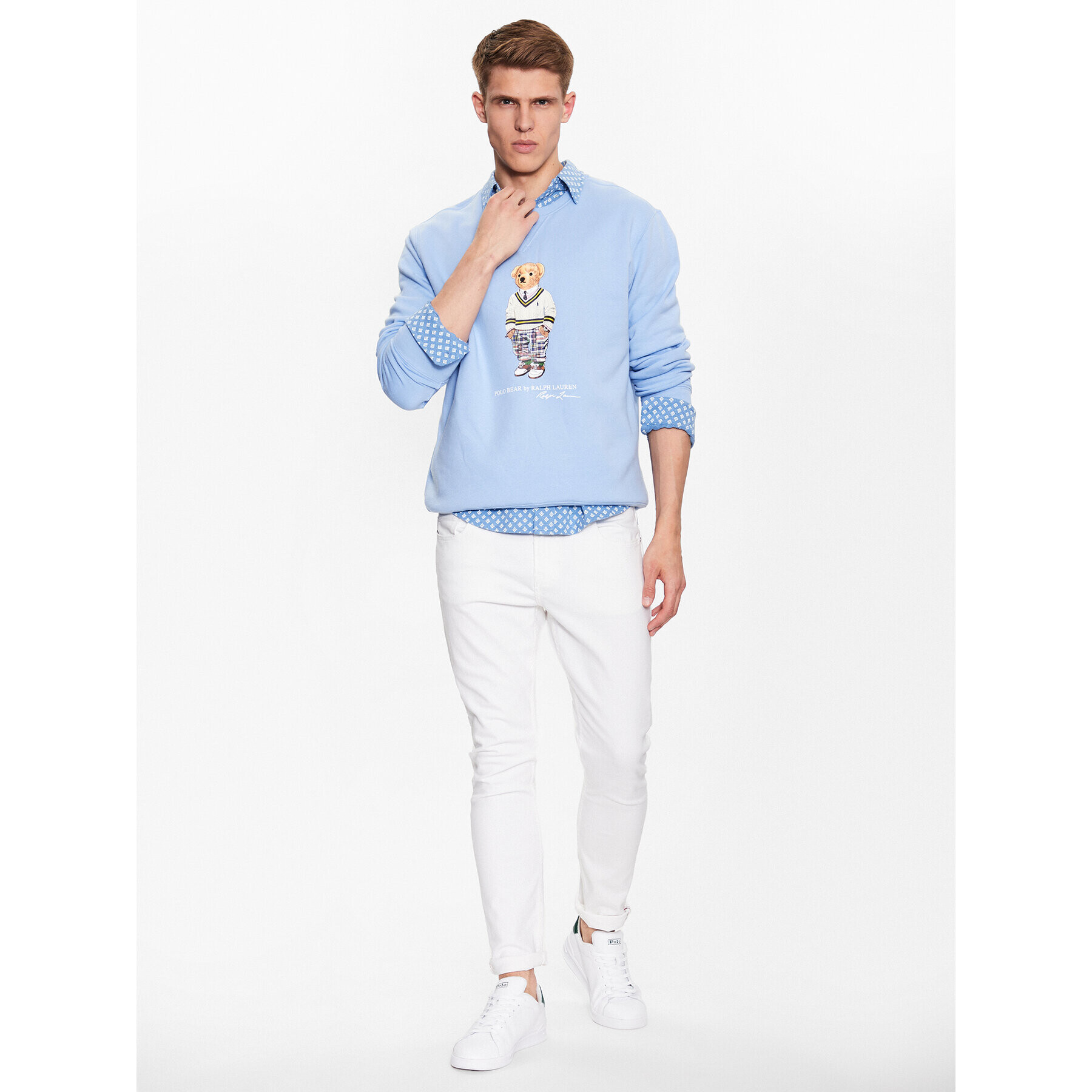 Polo Ralph Lauren Суитшърт 710853308022 Син Regular Fit - Pepit.bg