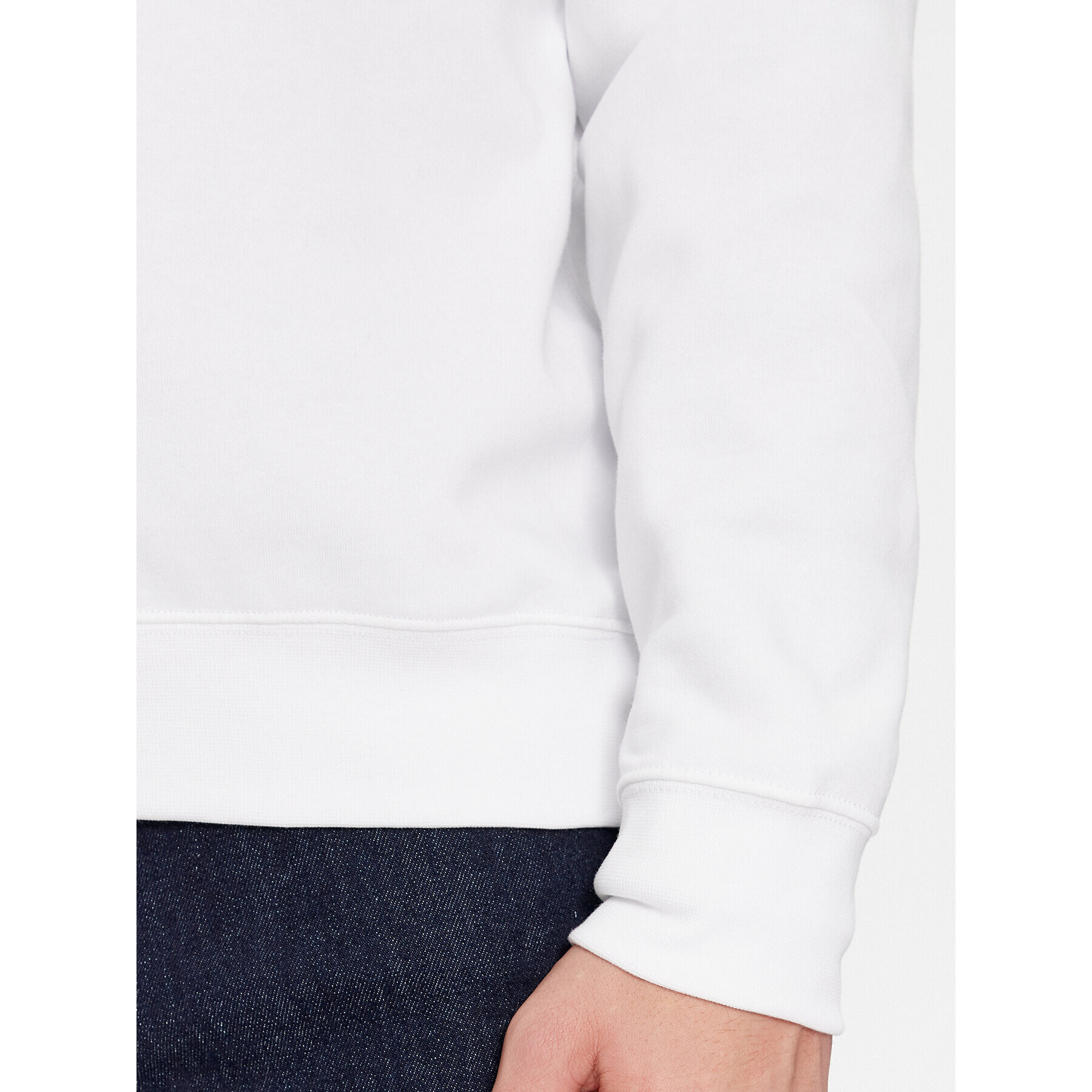 Polo Ralph Lauren Суитшърт 710853308028 Бял Regular Fit - Pepit.bg