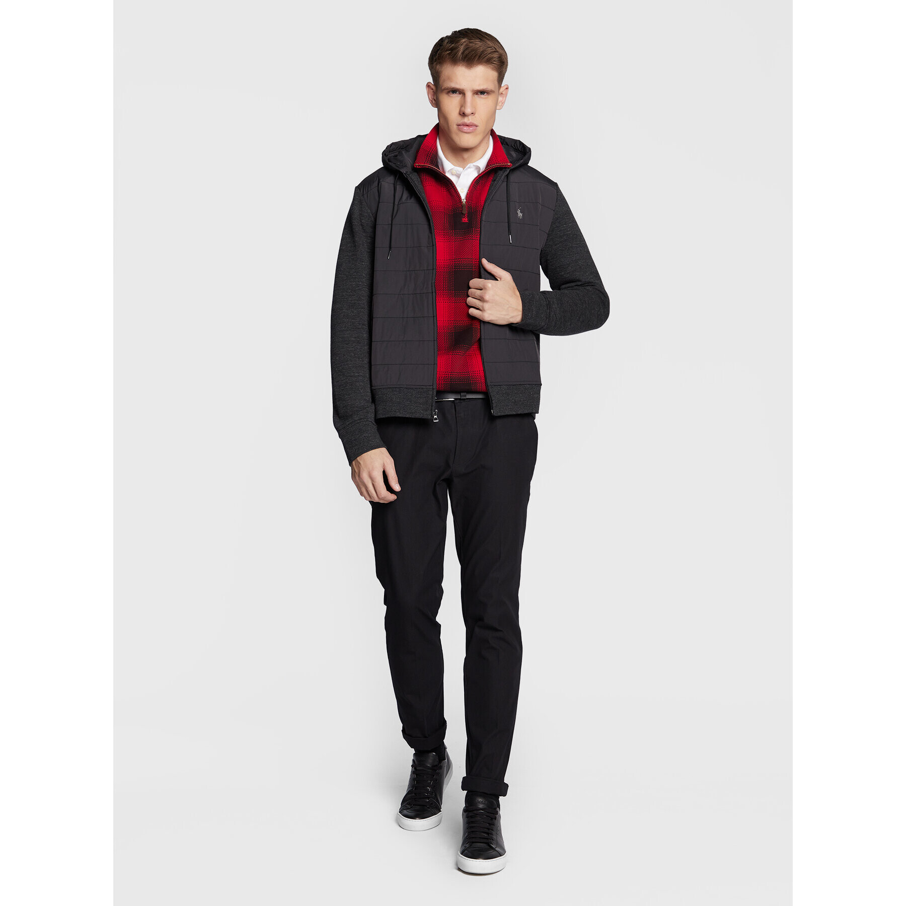 Polo Ralph Lauren Суитшърт 710877271002 Черен Regular Fit - Pepit.bg