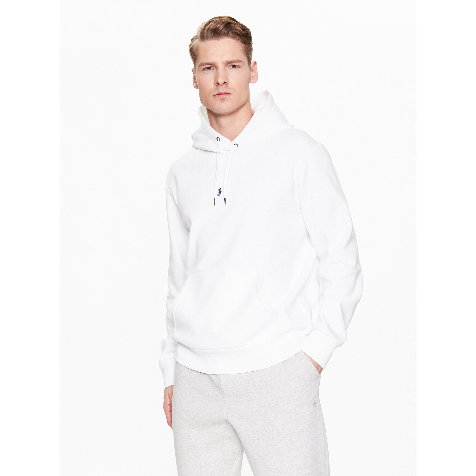 Polo Ralph Lauren Суитшърт 710881506010 Бял Regular Fit - Pepit.bg