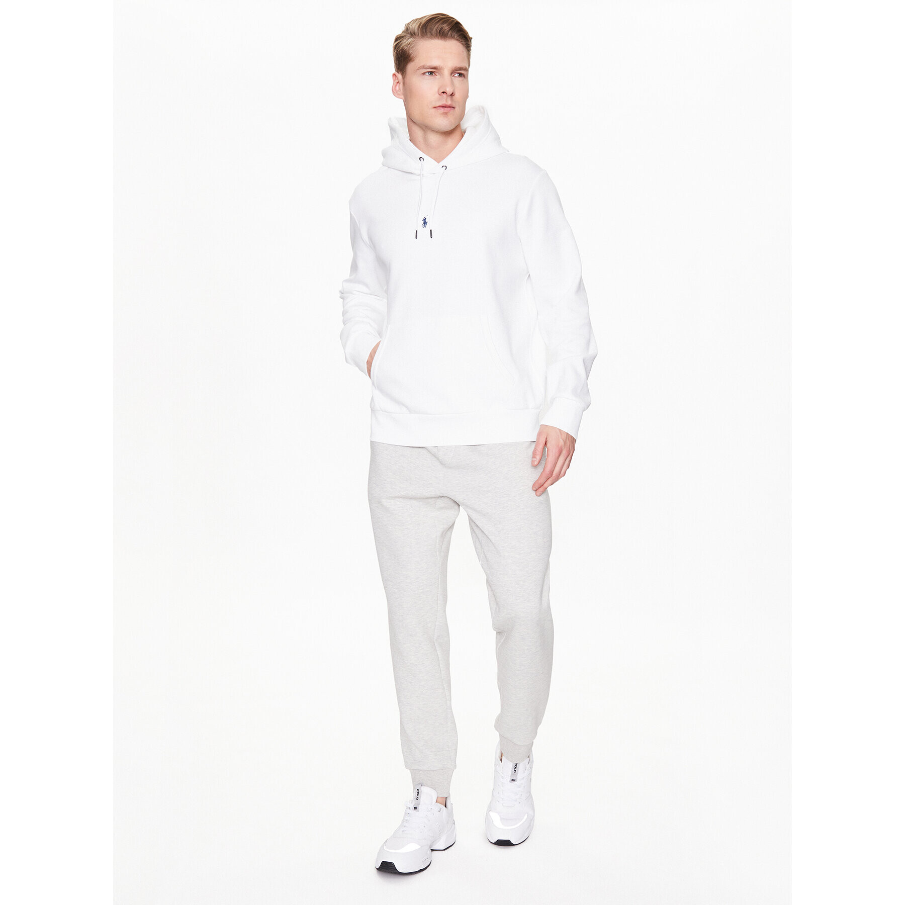 Polo Ralph Lauren Суитшърт 710881506010 Бял Regular Fit - Pepit.bg