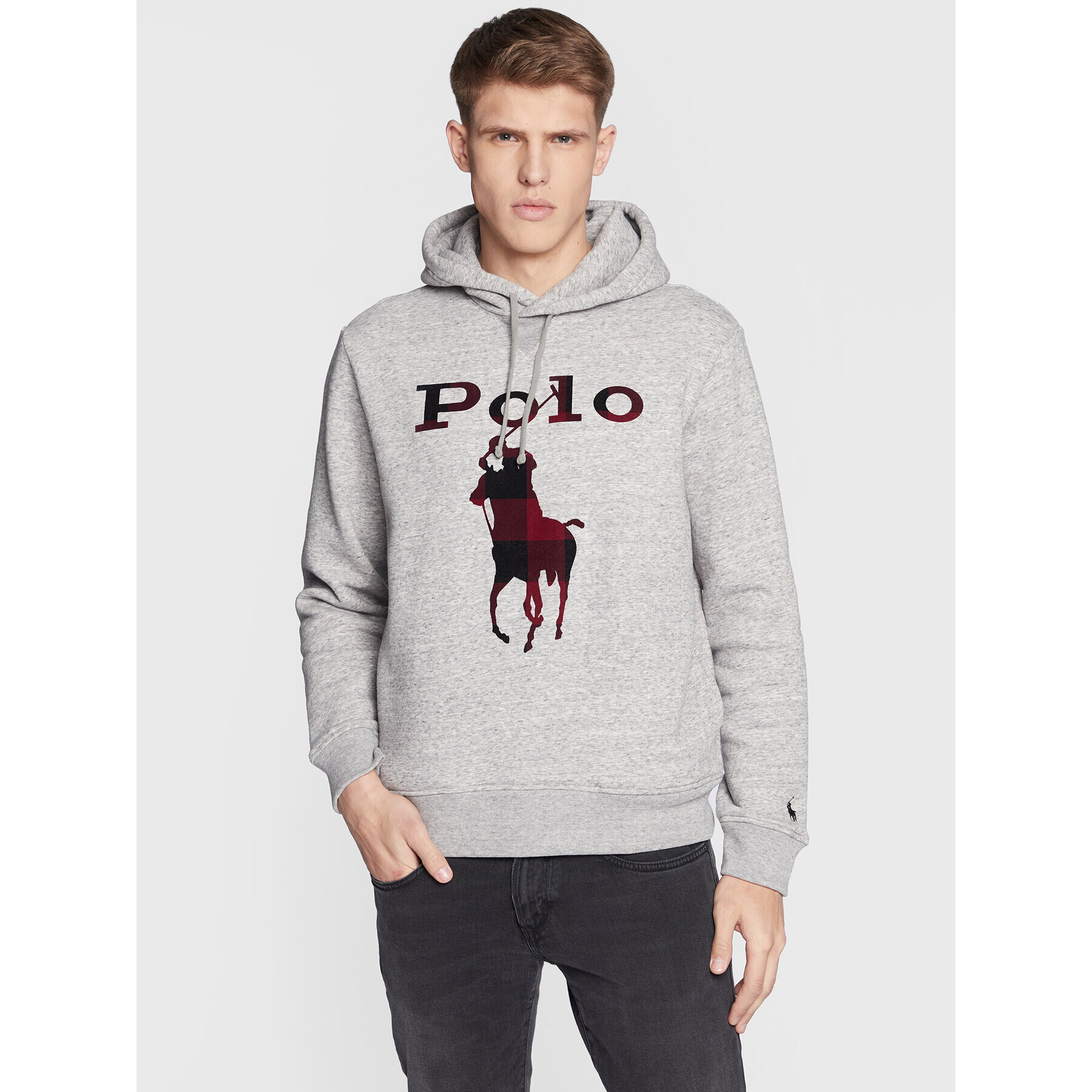 Polo Ralph Lauren Суитшърт 710881816 Сив Regular Fit - Pepit.bg