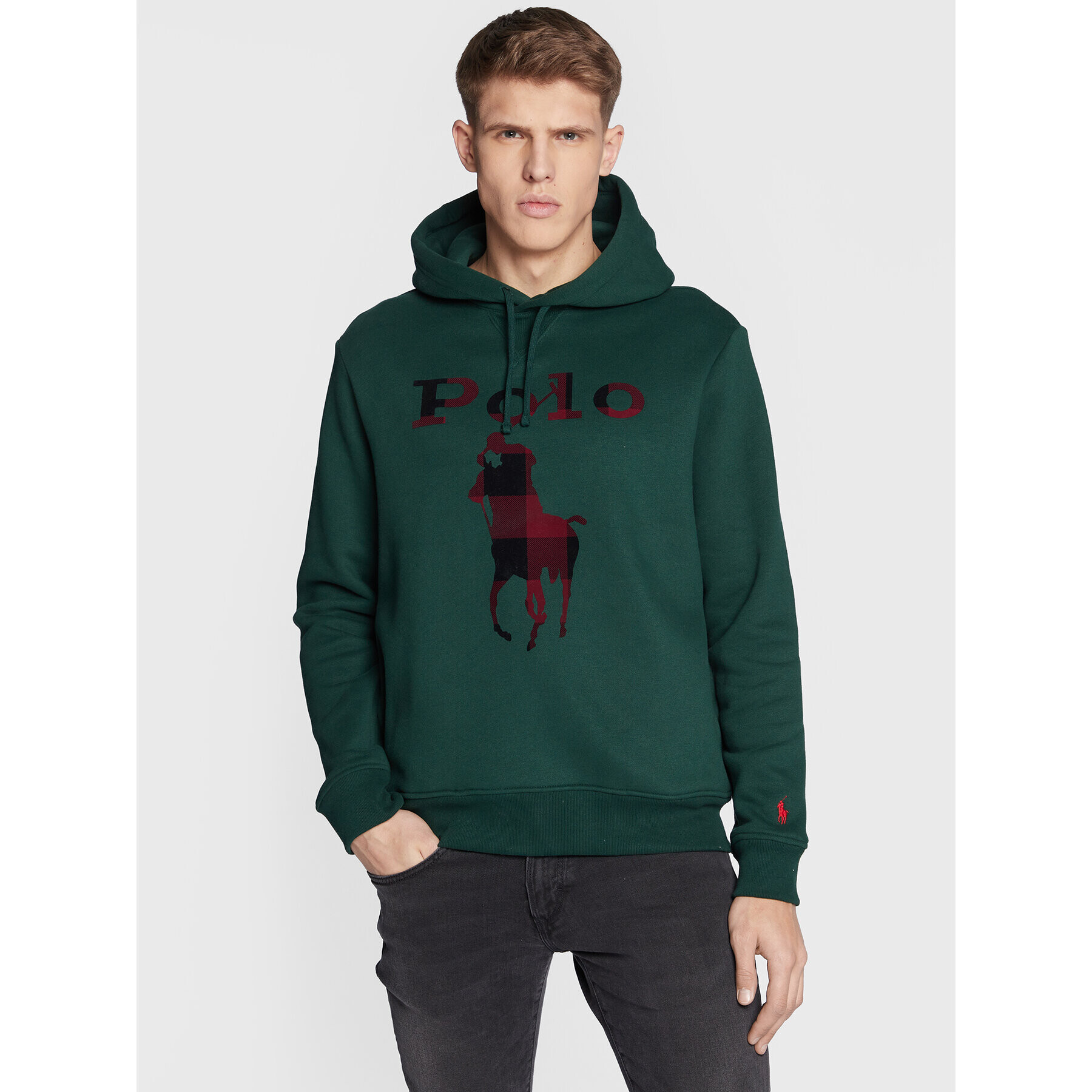 Polo Ralph Lauren Суитшърт 710881816 Зелен Regular Fit - Pepit.bg