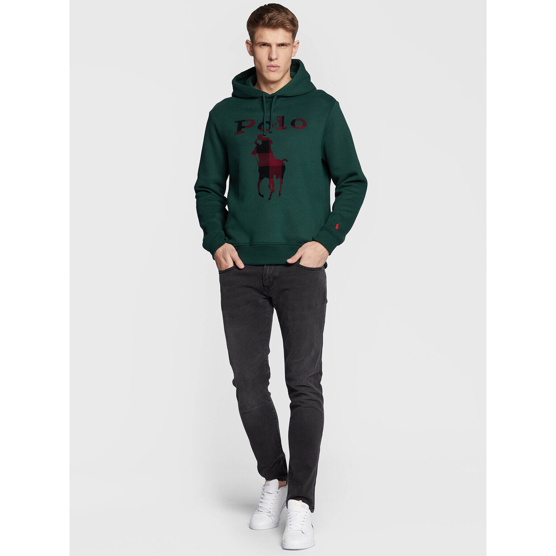 Polo Ralph Lauren Суитшърт 710881816 Зелен Regular Fit - Pepit.bg