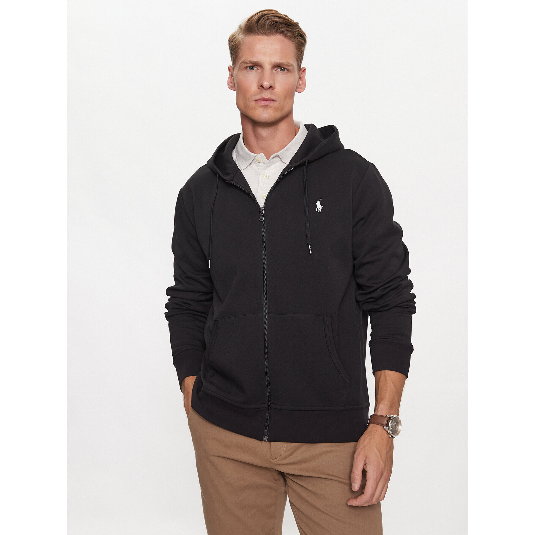 Polo Ralph Lauren Суитшърт 710888282001 Черен Regular Fit - Pepit.bg