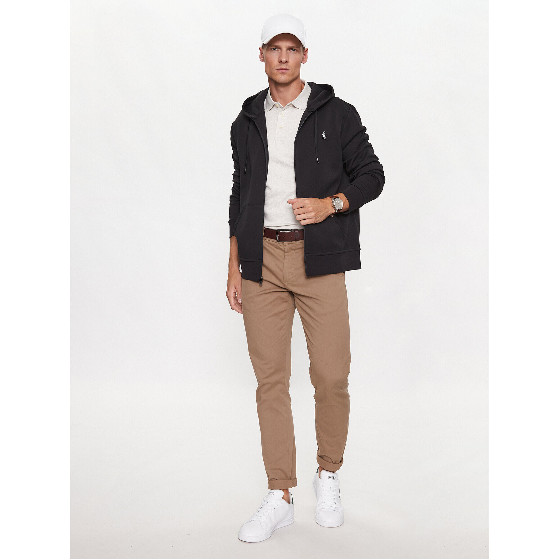 Polo Ralph Lauren Суитшърт 710888282001 Черен Regular Fit - Pepit.bg