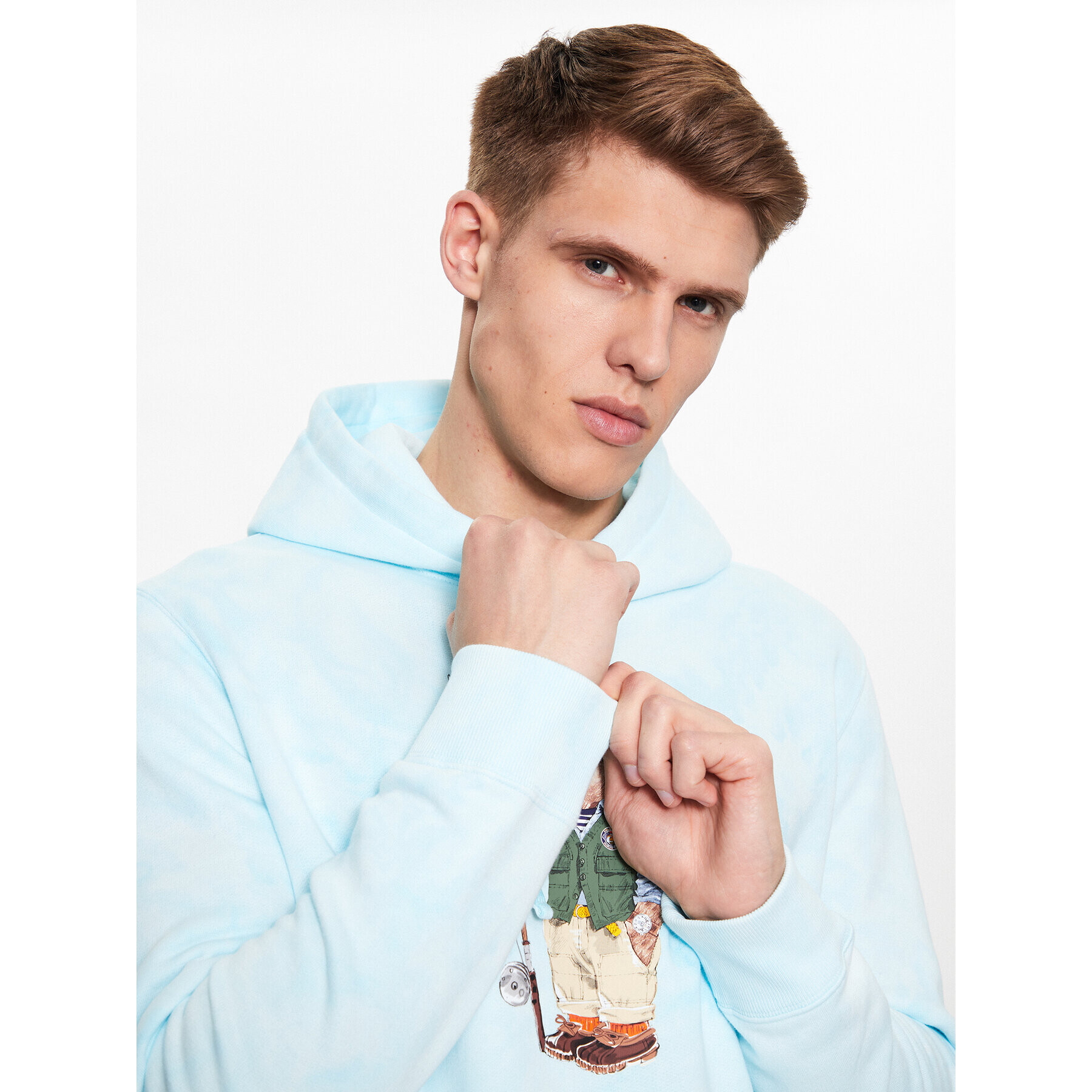 Polo Ralph Lauren Суитшърт 710900827001 Син Regular Fit - Pepit.bg
