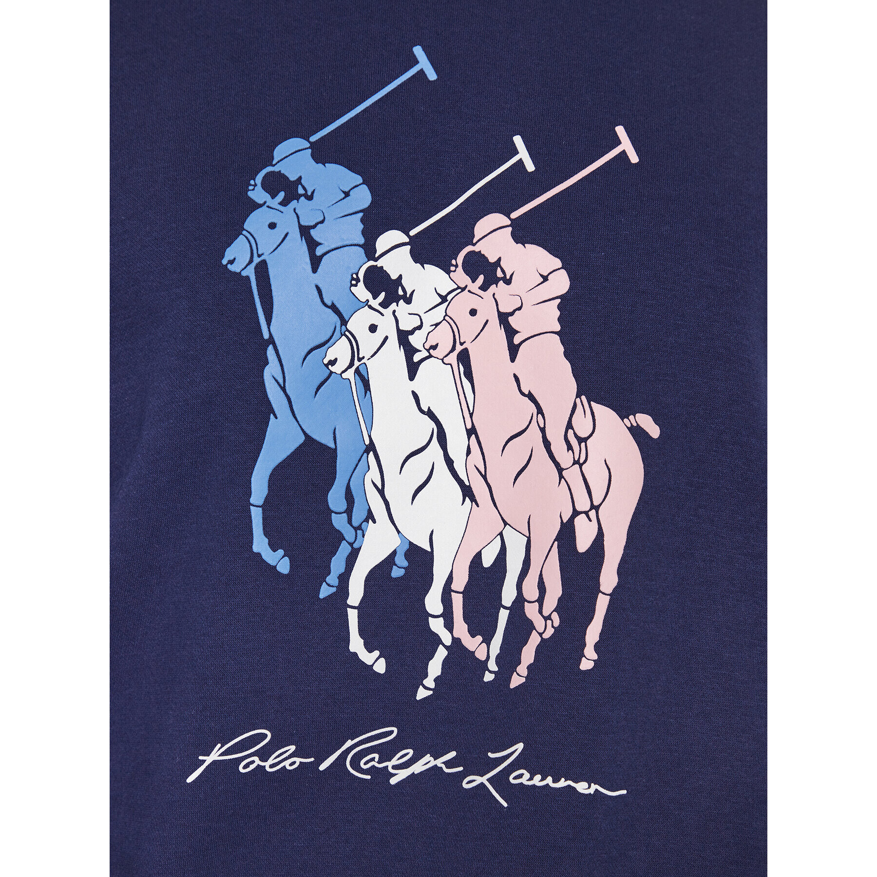 Polo Ralph Lauren Суитшърт 710909590001 Тъмносин Regular Fit - Pepit.bg