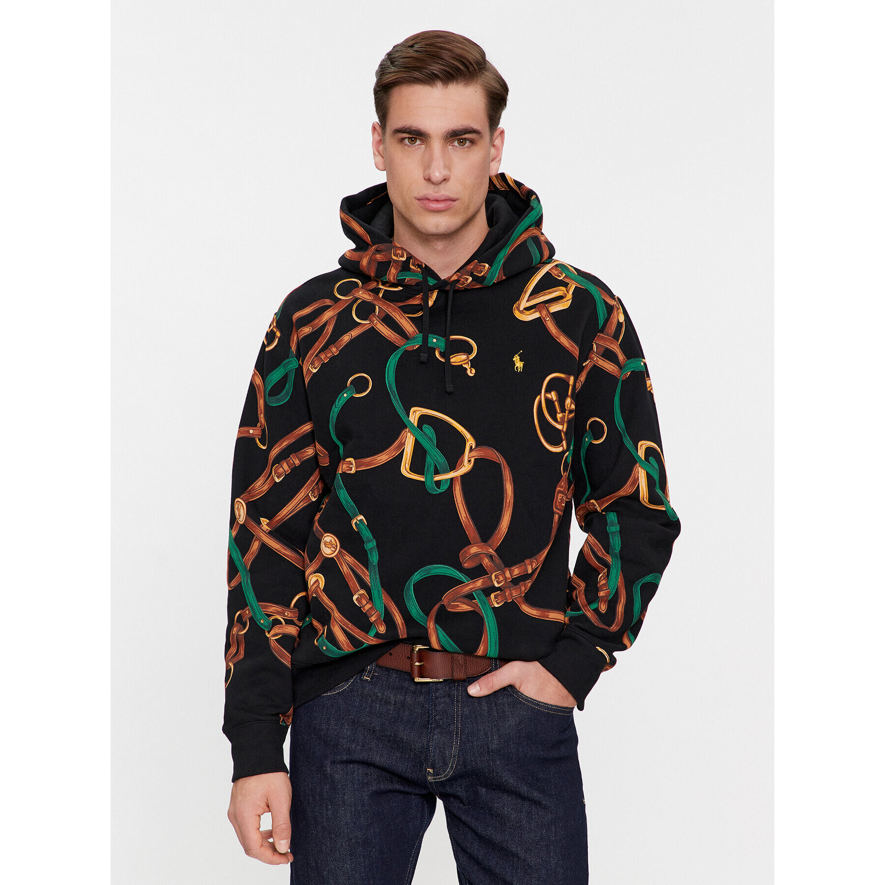 Polo Ralph Lauren Суитшърт 710920202001 Черен Regular Fit - Pepit.bg