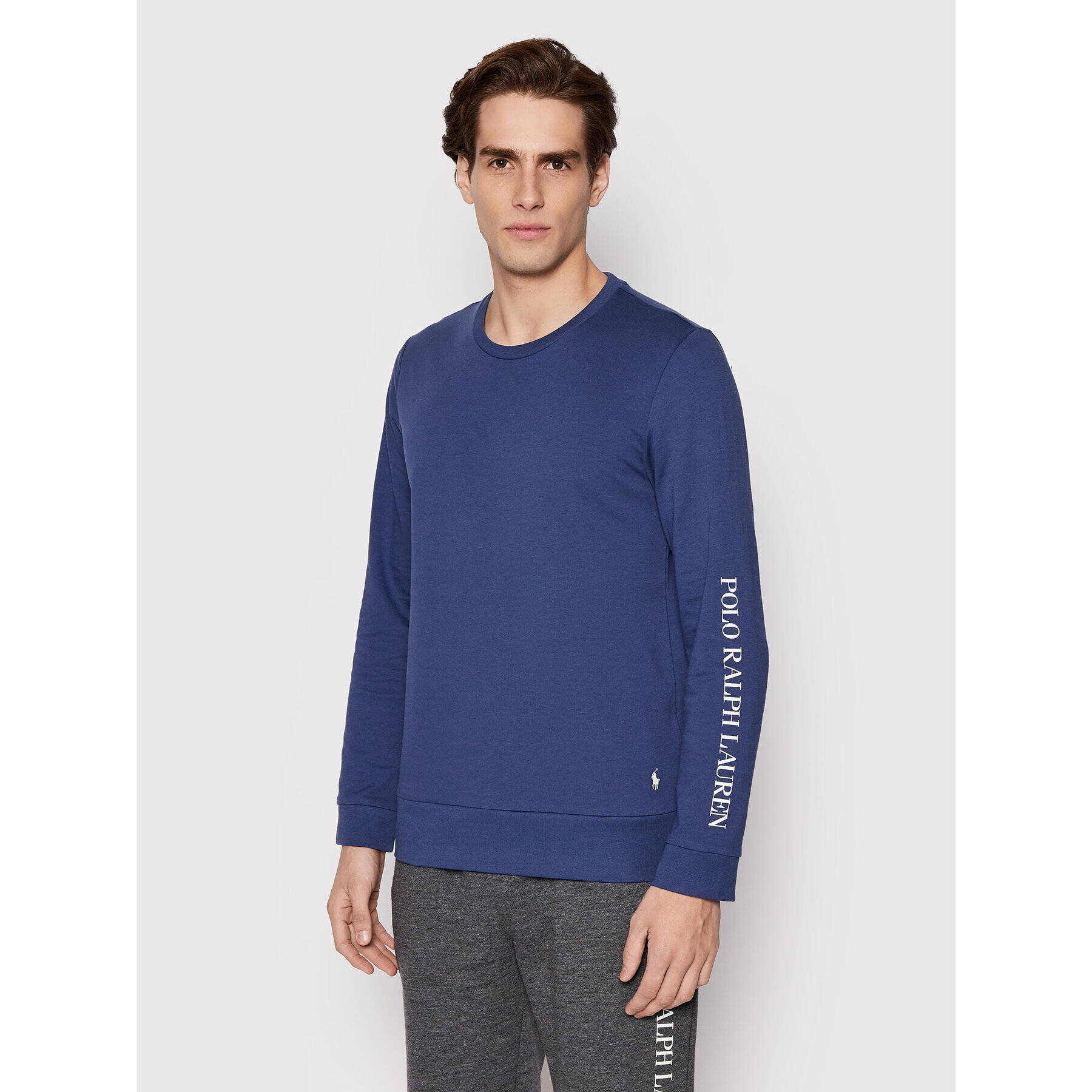 Polo Ralph Lauren Суитшърт 714862618001 Син Regular Fit - Pepit.bg