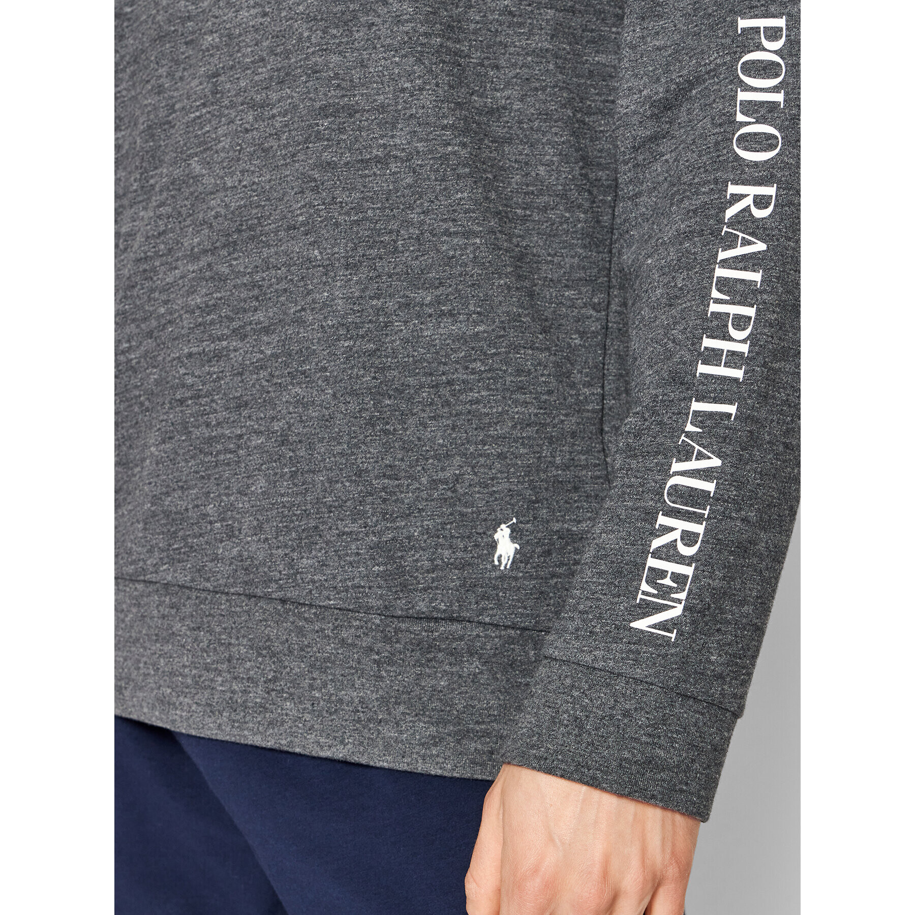 Polo Ralph Lauren Суитшърт 714862618003 Сив Regular Fit - Pepit.bg