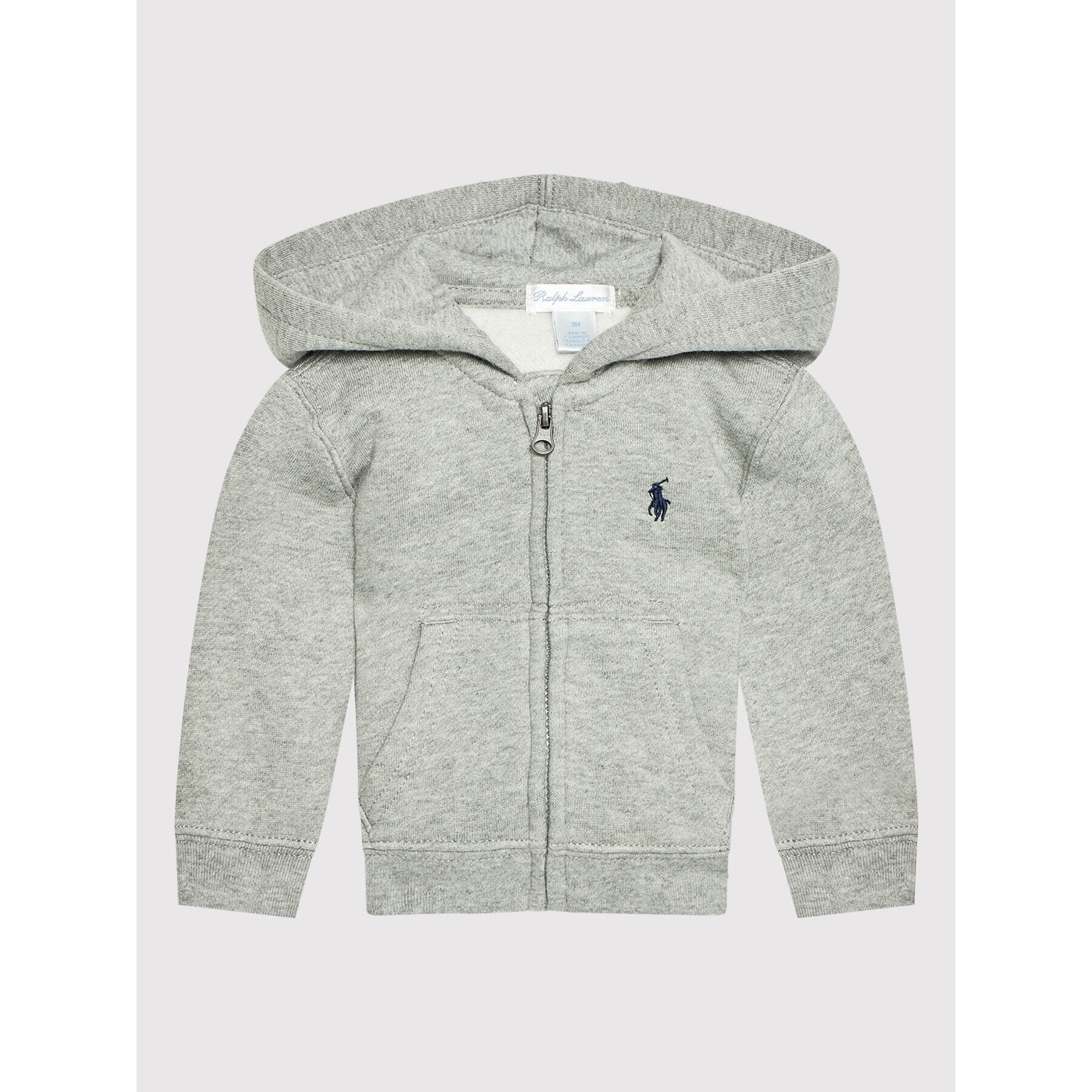 Polo Ralph Lauren Суитшърт Core Replen 320547626002 Сив Regular Fit - Pepit.bg