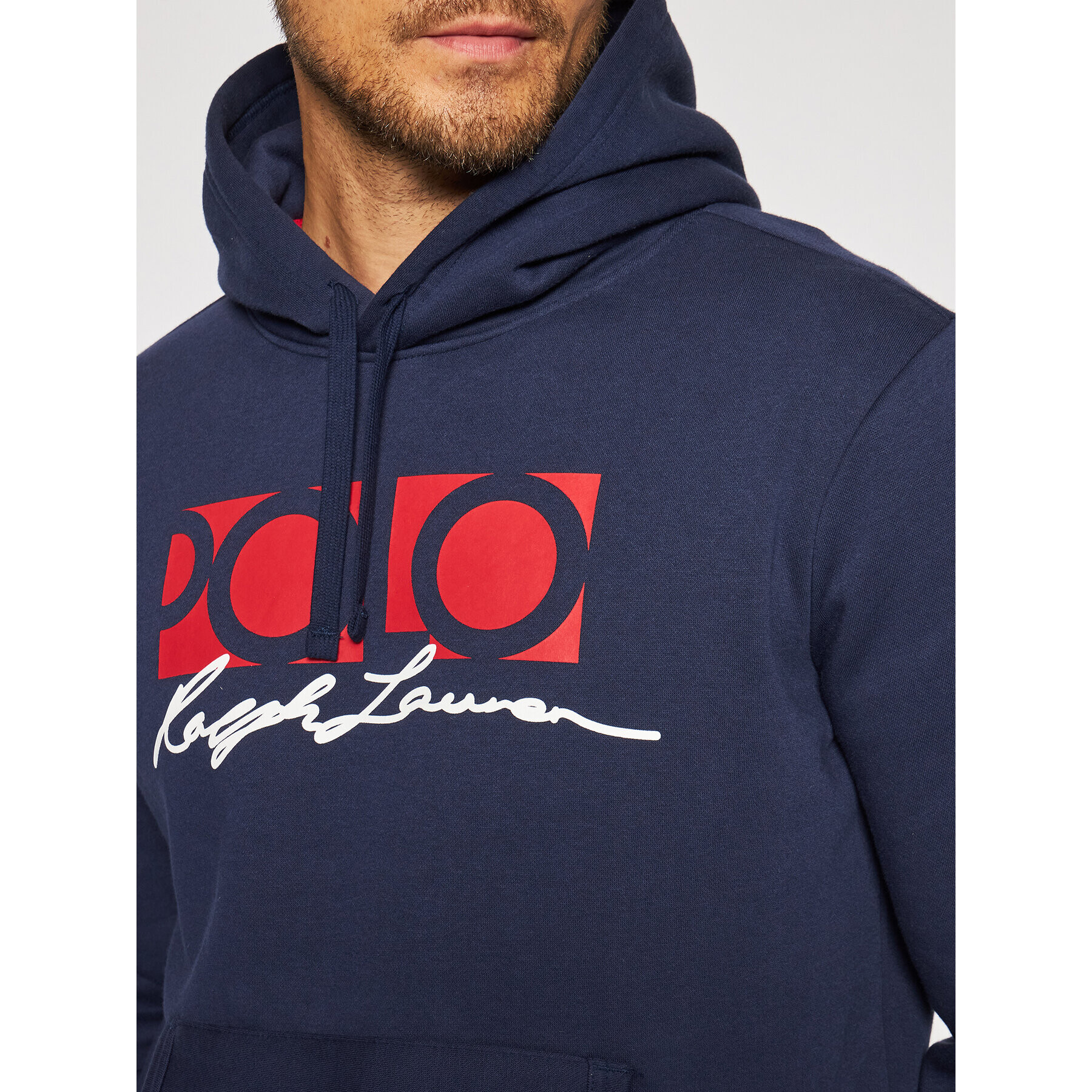 Polo Ralph Lauren Суитшърт Graphic Fleece 710843383001 Тъмносин Regular Fit - Pepit.bg