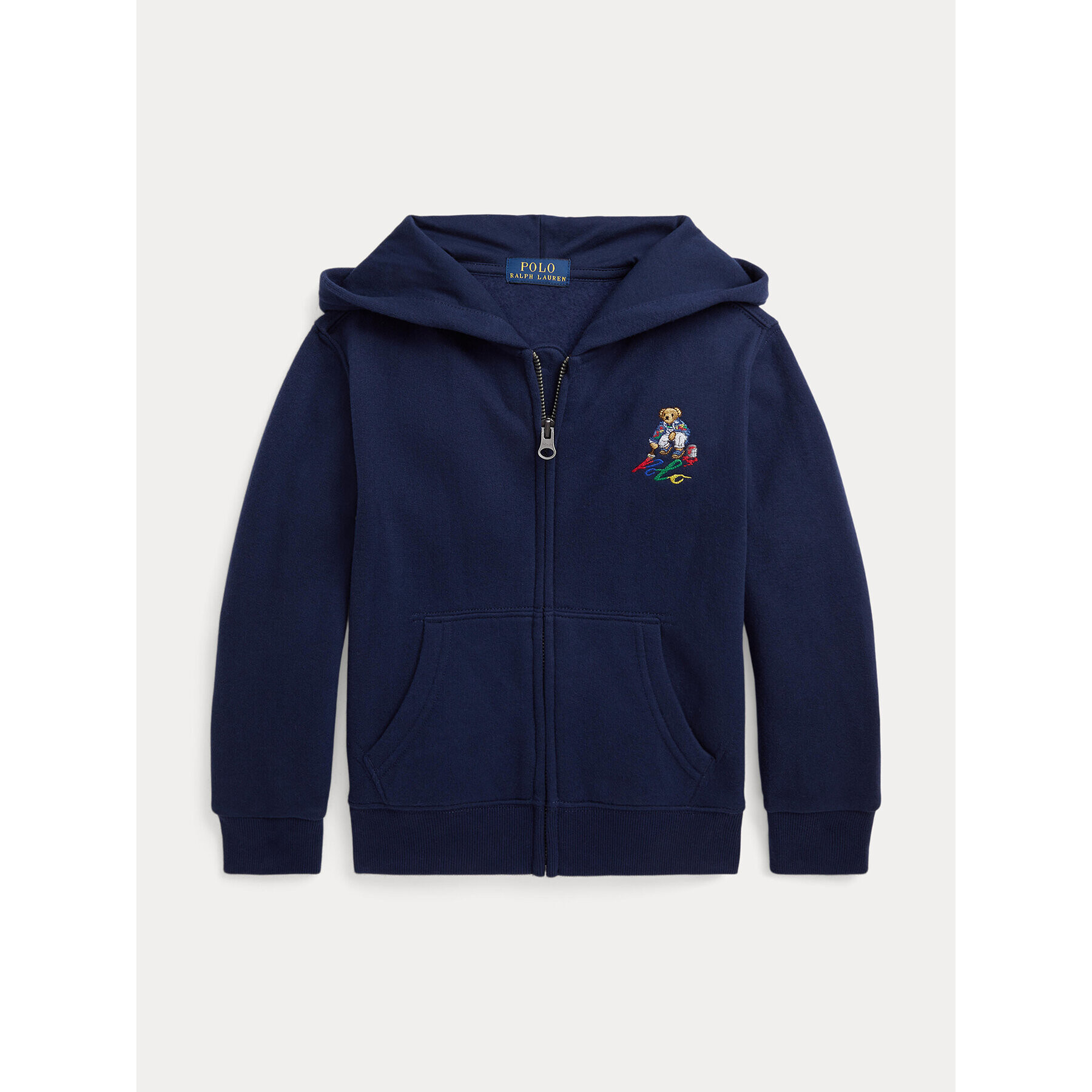 Polo Ralph Lauren Суитшърт Ls Fz Bear 322929456001 Тъмносин Regular Fit - Pepit.bg