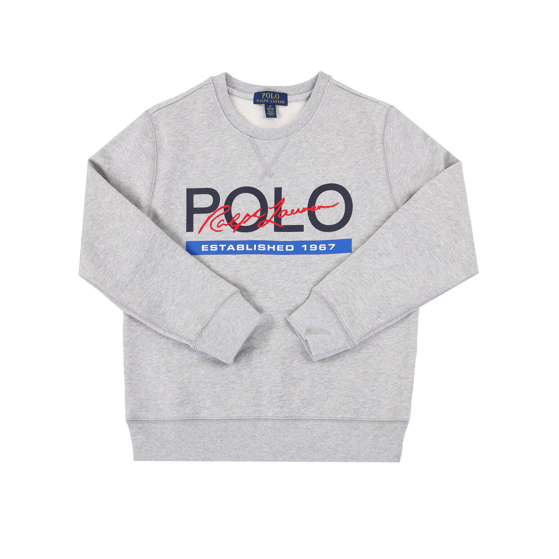 Polo Ralph Lauren Суитшърт Spring II 323800659 Сив Regular Fit - Pepit.bg
