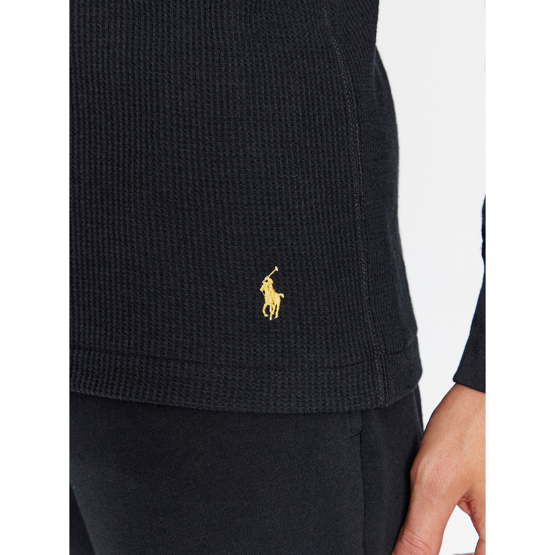 Polo Ralph Lauren Тениска на пижама 714899615004 Черен Slim Fit - Pepit.bg