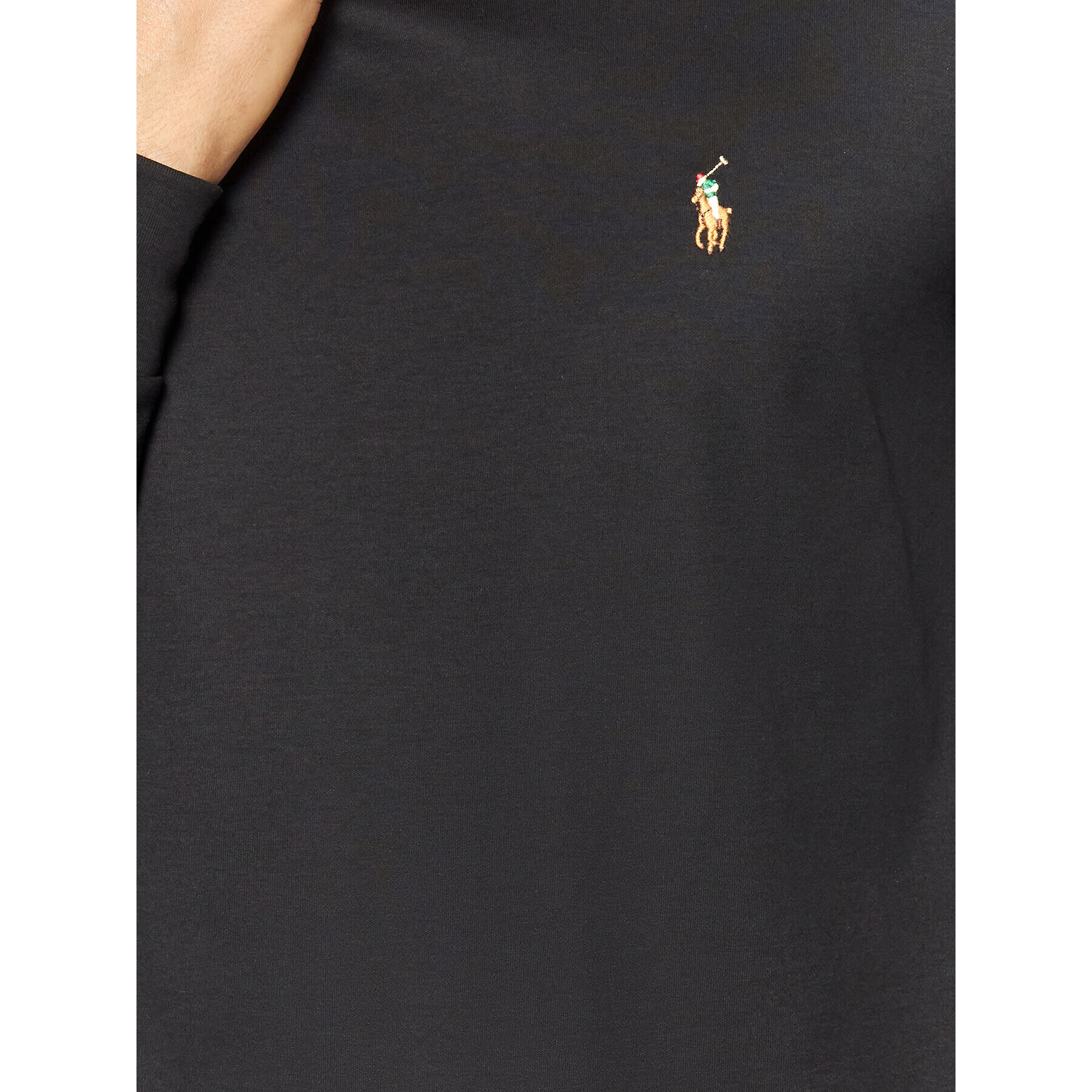 Polo Ralph Lauren Тениска с дълъг ръкав 710760121 Черен Slim Fit - Pepit.bg