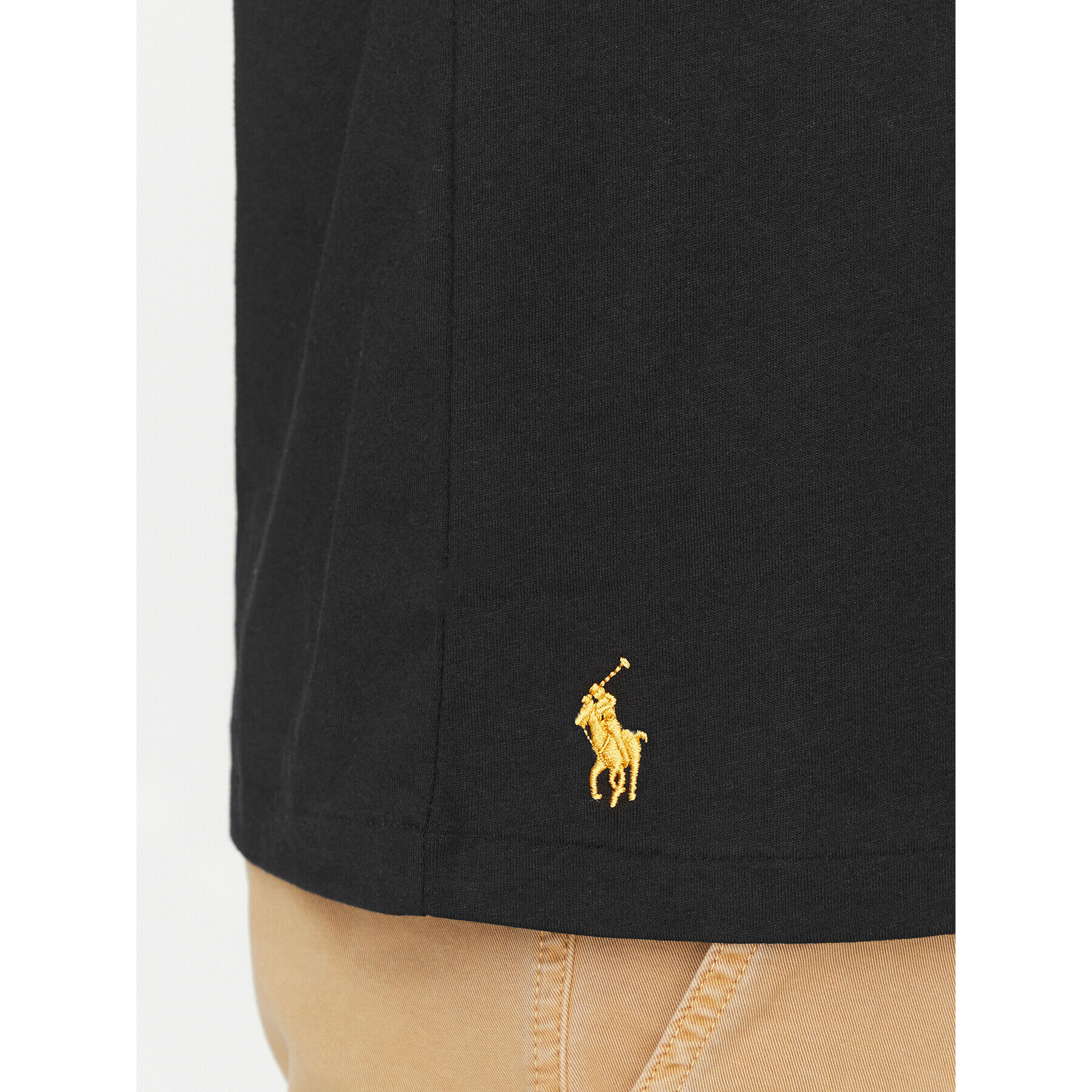 Polo Ralph Lauren Тениска с дълъг ръкав 710920208001 Черен Regular Fit - Pepit.bg