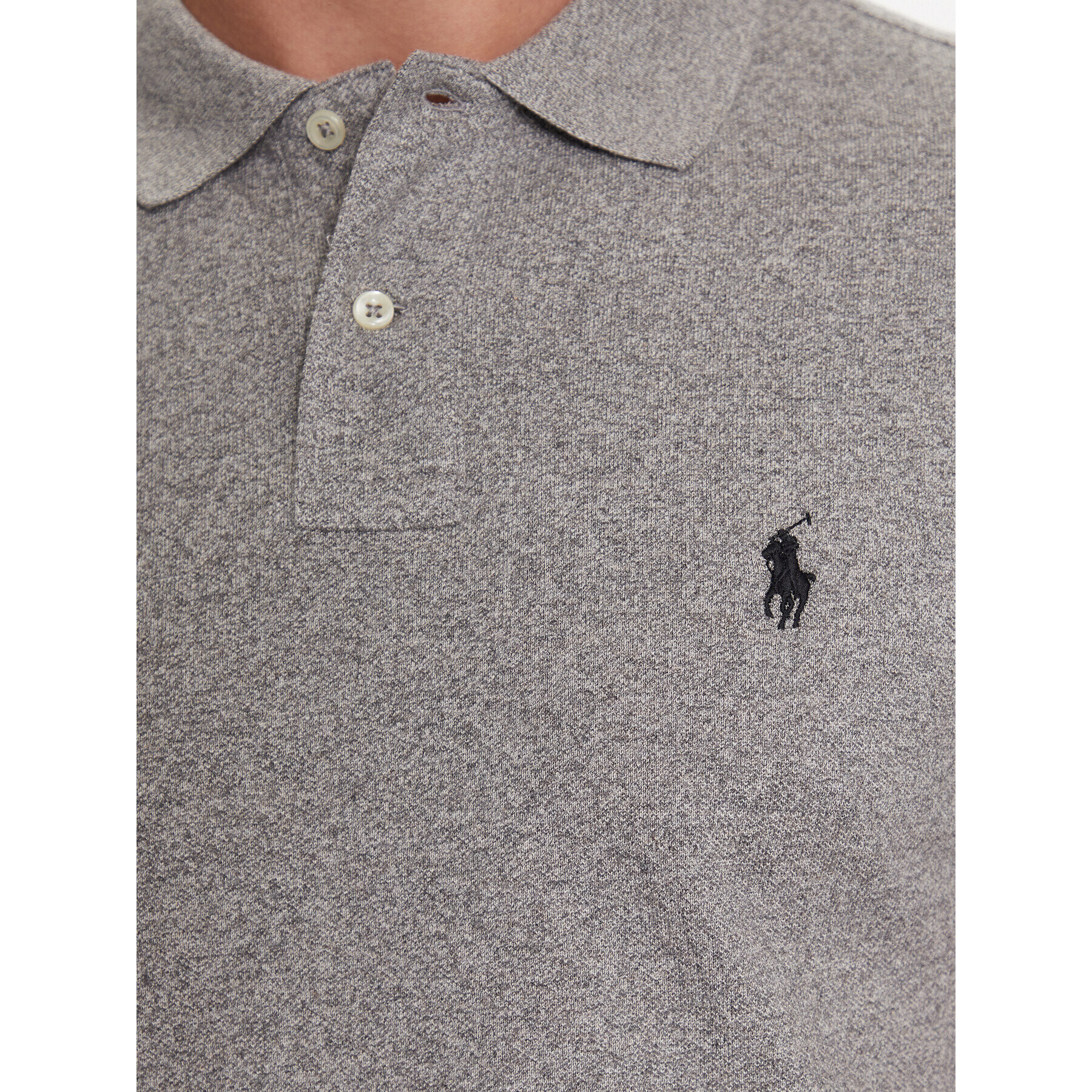 Polo Ralph Lauren Тениска с яка и копчета 710548797011 Сив Slim Fit - Pepit.bg