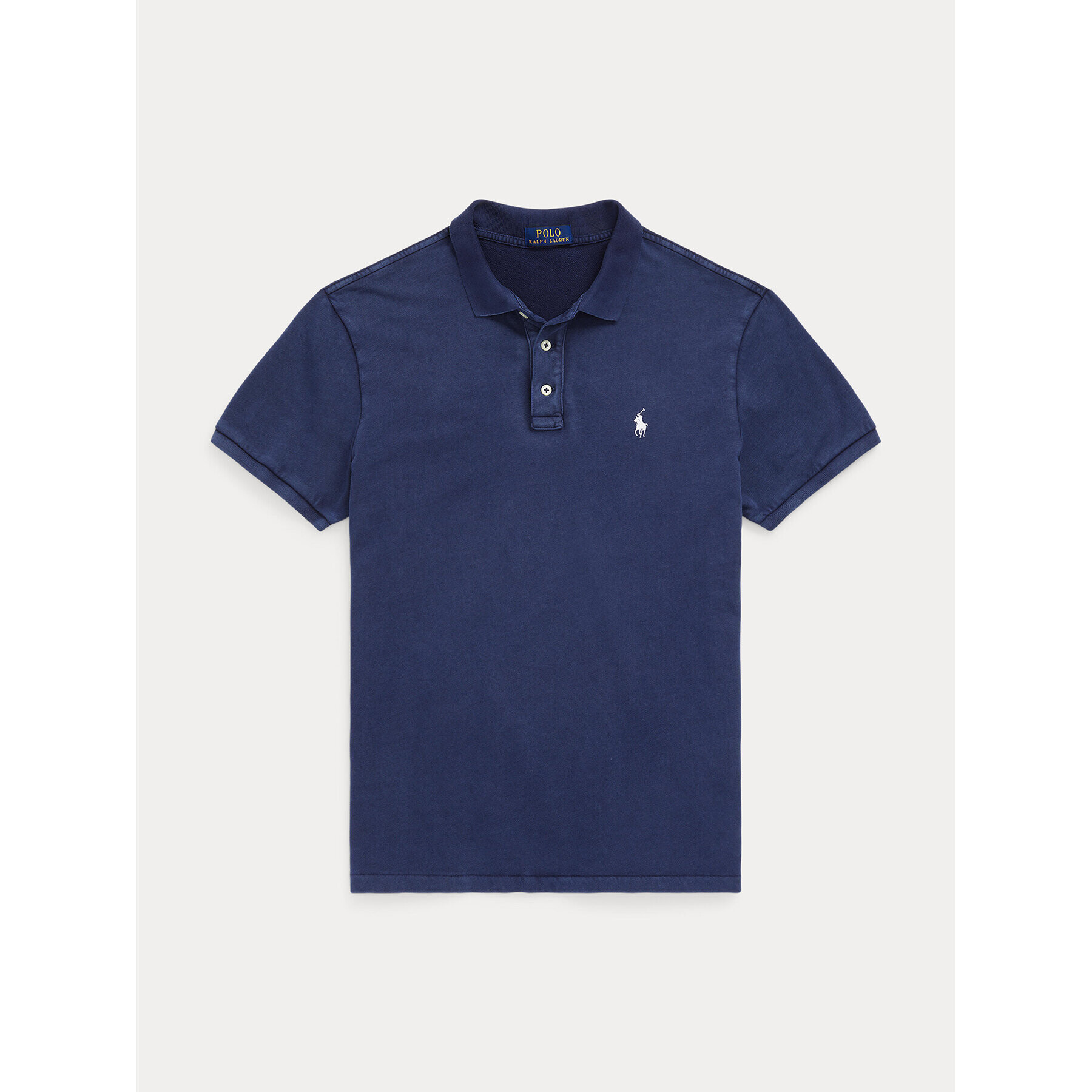 Polo Ralph Lauren Тениска с яка и копчета 710660897034 Тъмносин Regular Fit - Pepit.bg