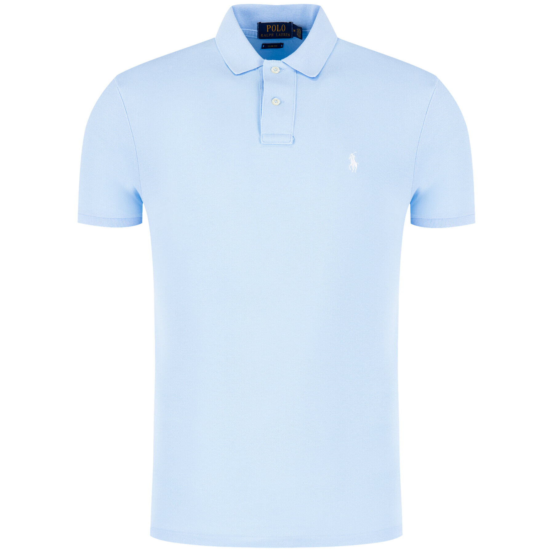 Polo Ralph Lauren Тениска с яка и копчета Core Replen 710795080 Син Slim Fit - Pepit.bg