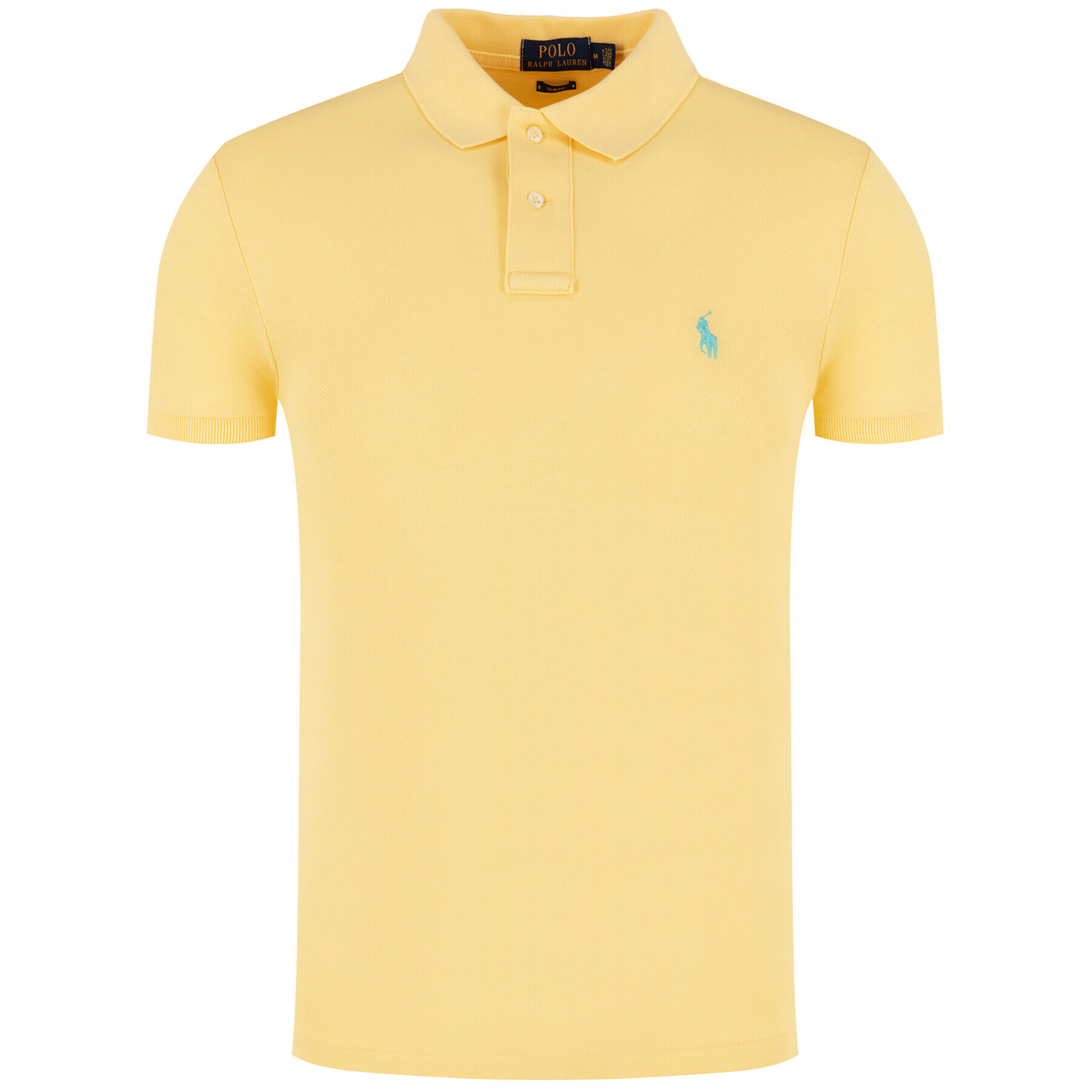 Polo Ralph Lauren Тениска с яка и копчета Core Replen 710795080 Жълт Slim Fit - Pepit.bg