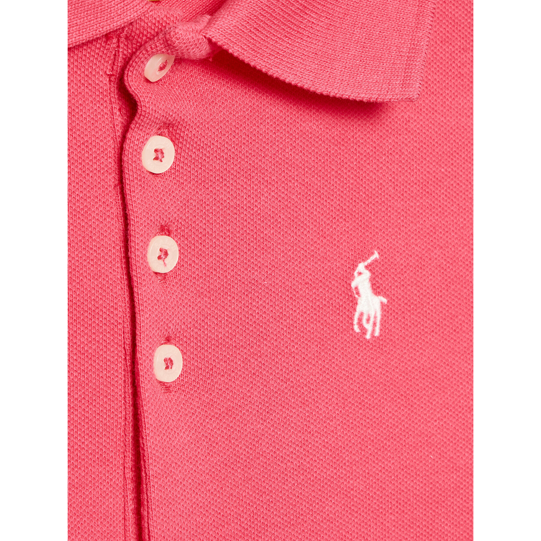 Polo Ralph Lauren Тениска с яка и копчета 312698589108 Розов Regular Fit - Pepit.bg