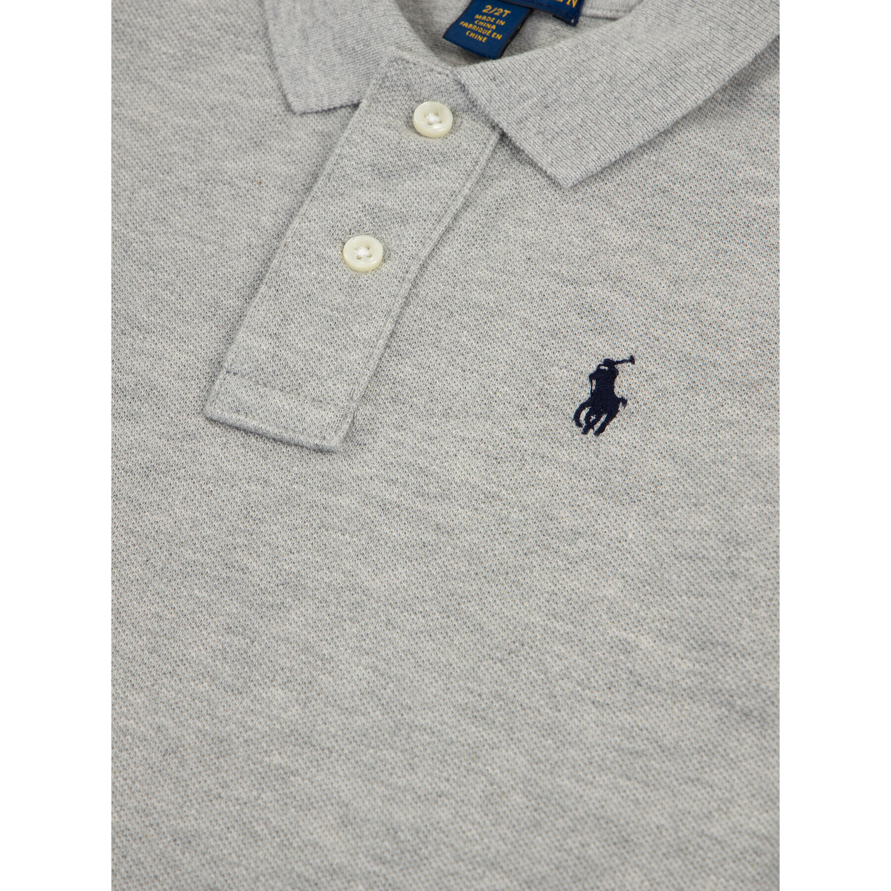 Polo Ralph Lauren Тениска с яка и копчета 321603252002 Сив Regular Fit - Pepit.bg