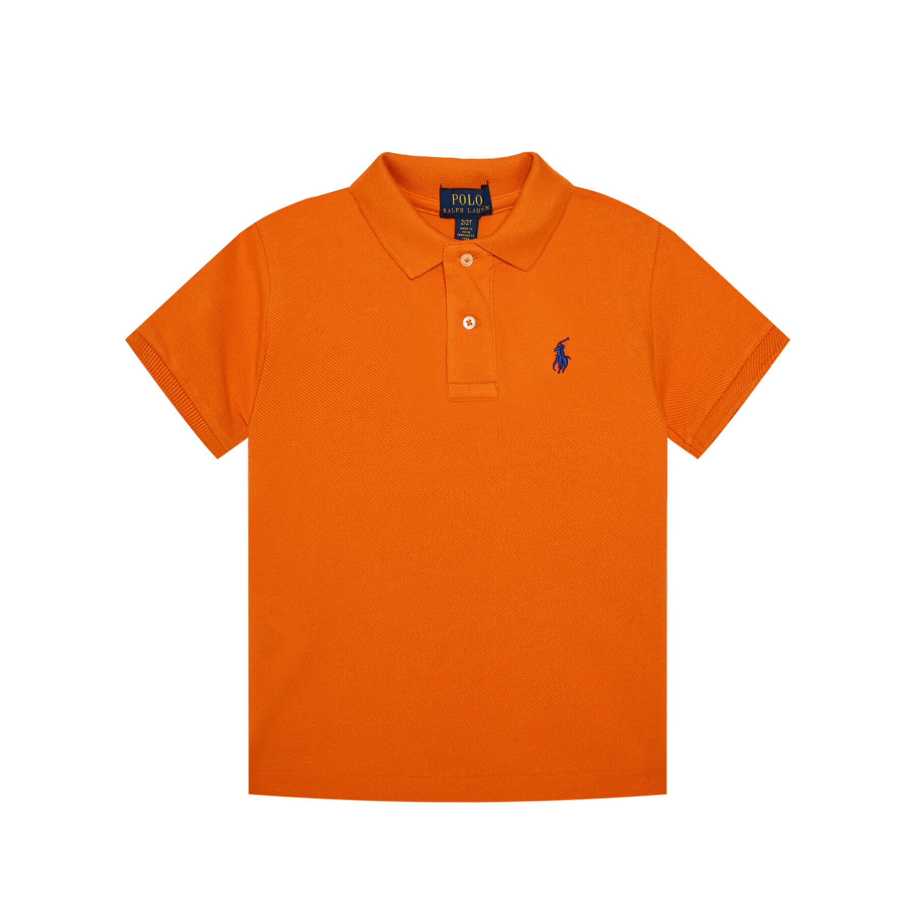 Polo Ralph Lauren Тениска с яка и копчета 321603252036 Оранжев Regular Fit - Pepit.bg