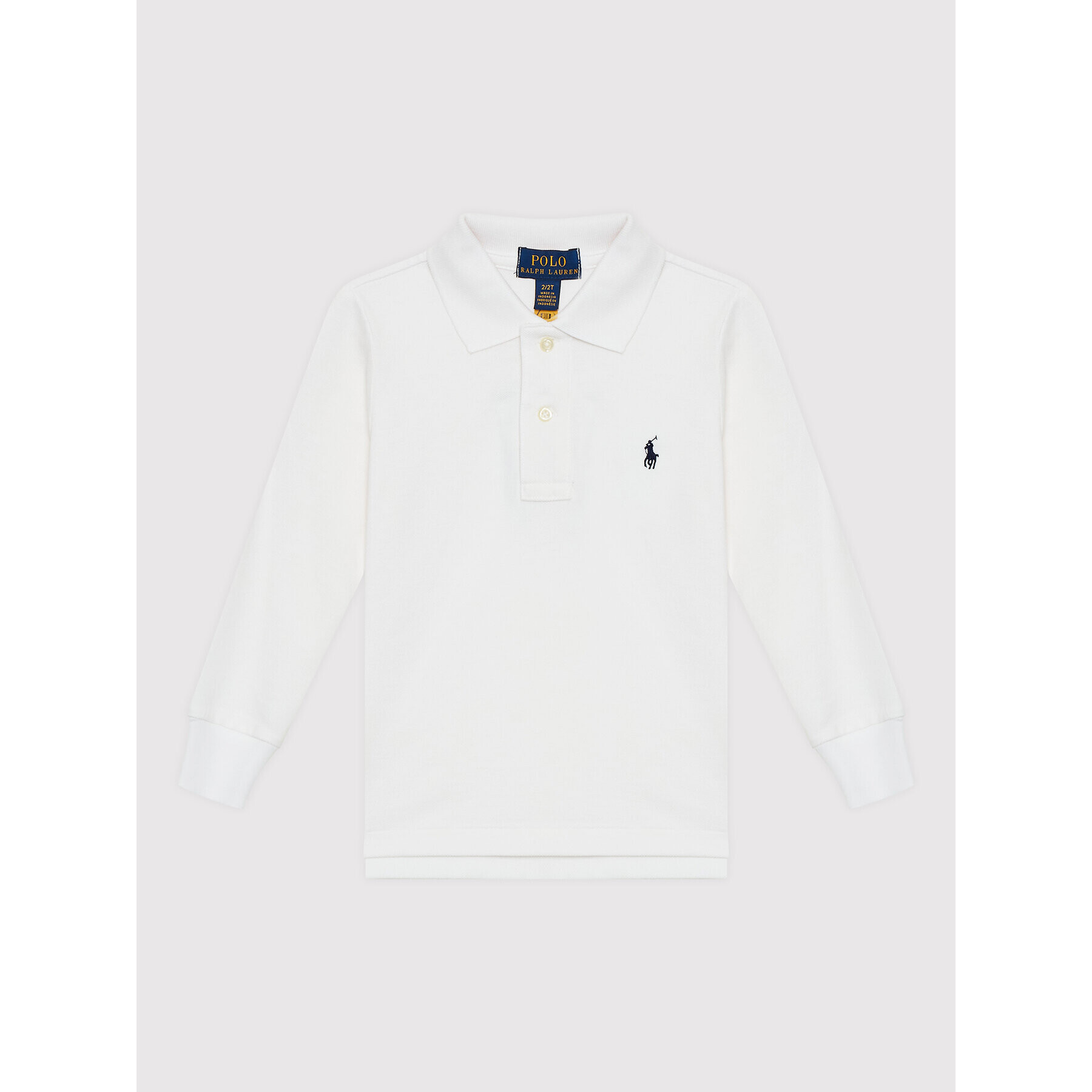 Polo Ralph Lauren Тениска с яка и копчета 321703634013 Бял Regular Fit - Pepit.bg